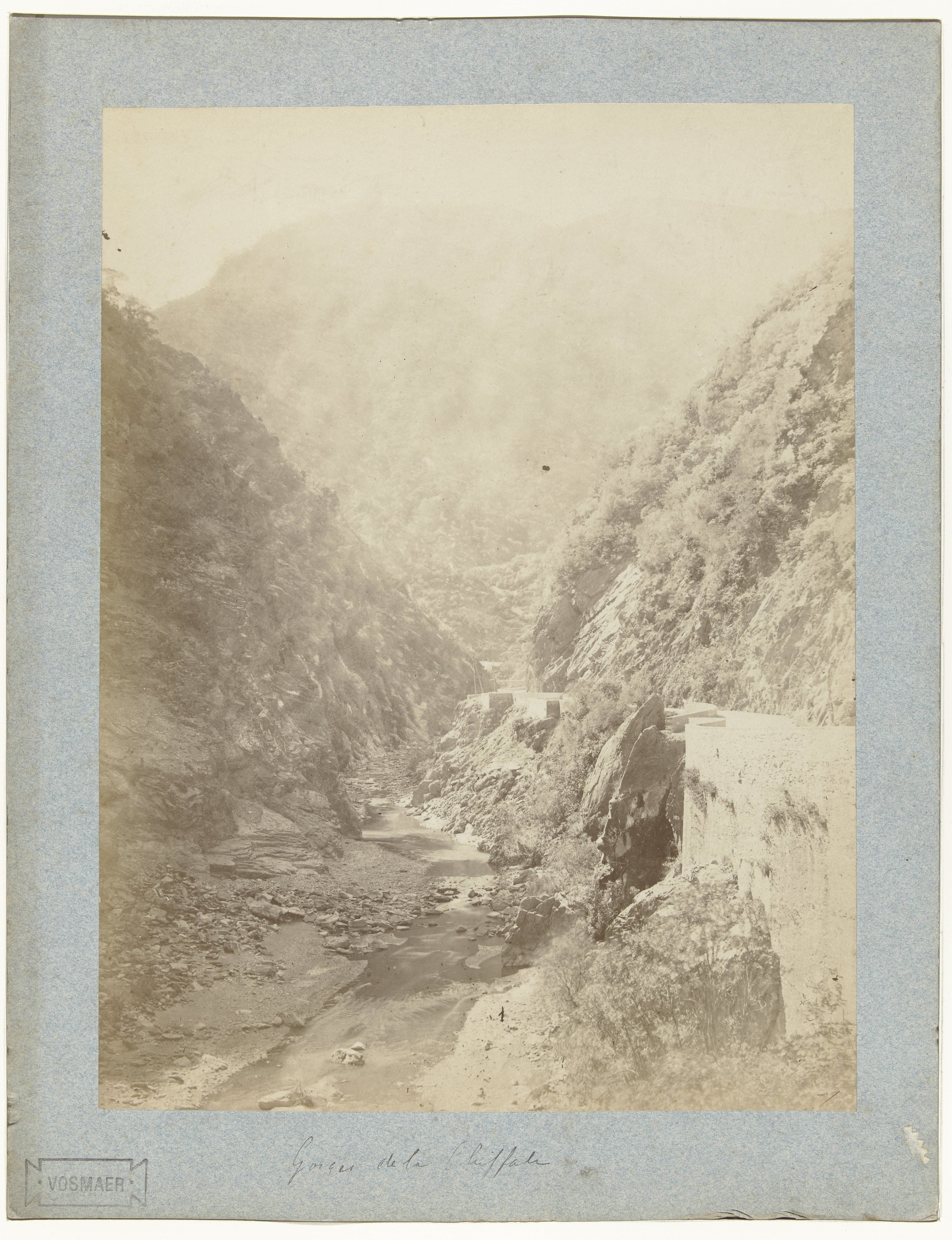 Bergkloof bij Chiffa, Algerije