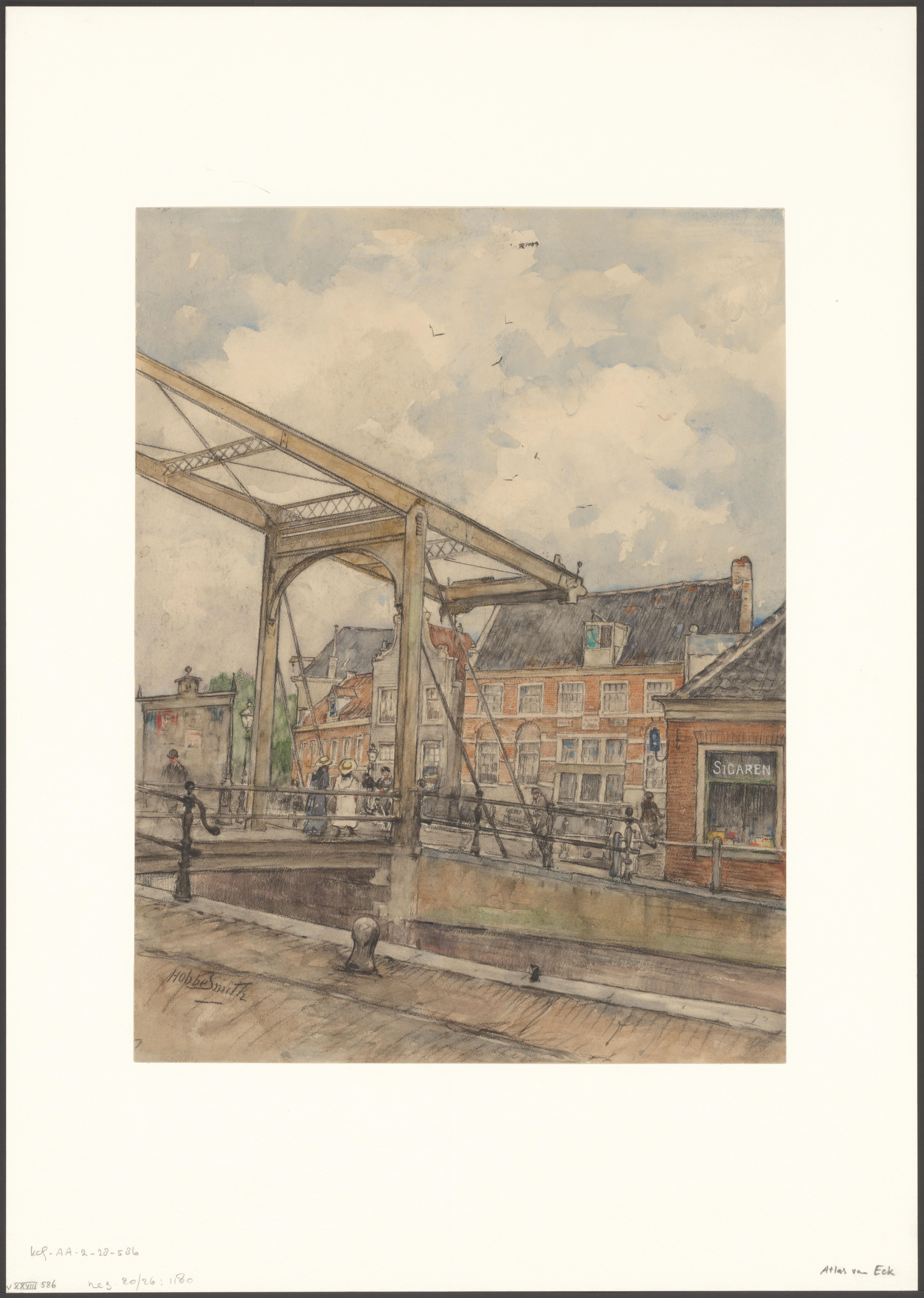 Gezicht op de Sloterkade