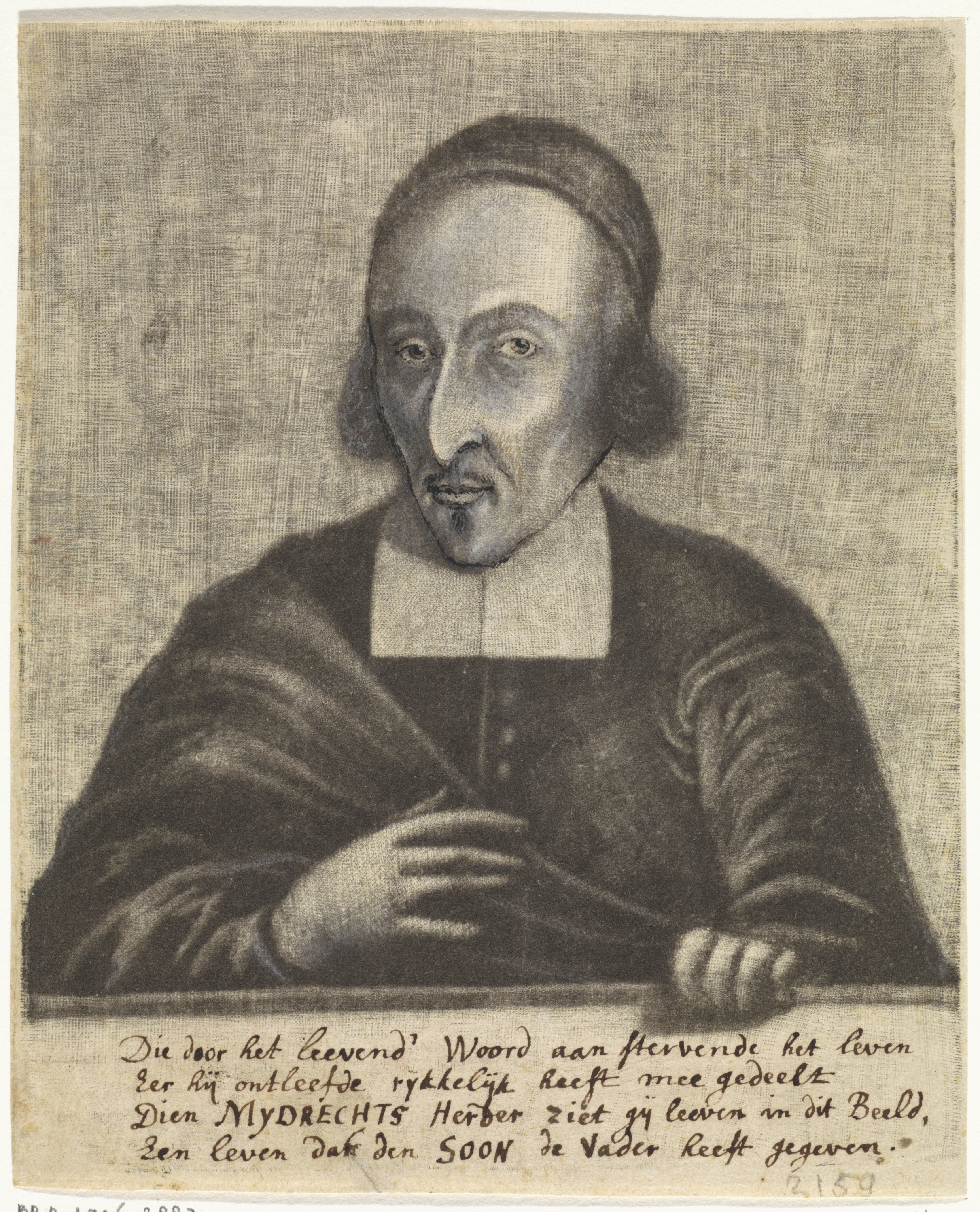 Portret van Johannes ab Almeloveen