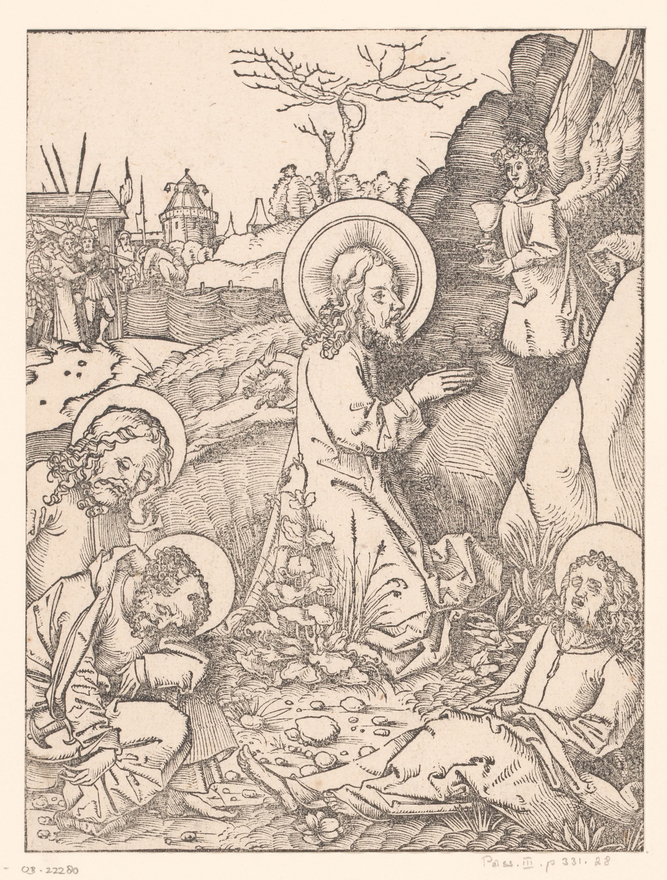 Christus in de hof van Getsemane