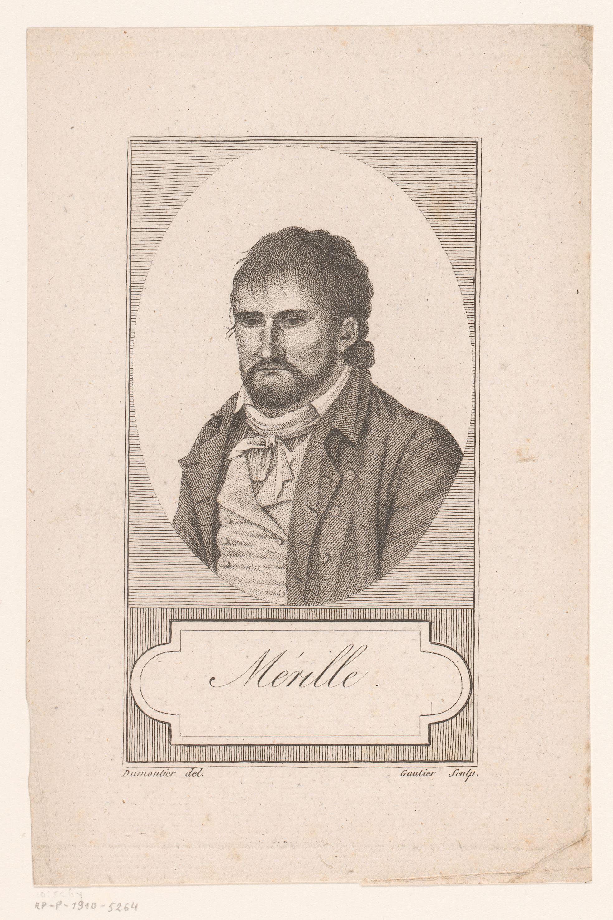 Portret van Jean-Marie Mérille