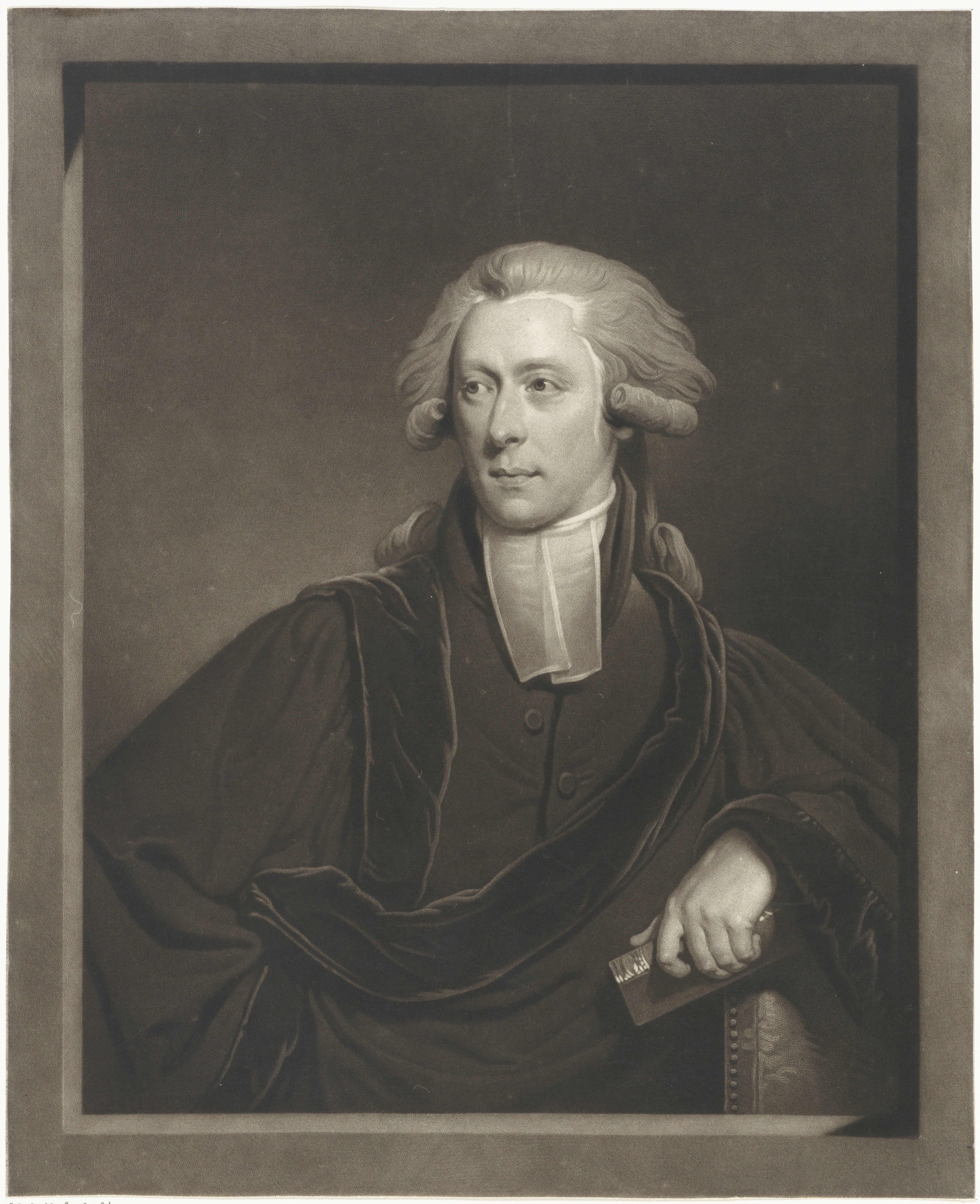 Portret van Sebald Fulco Johannes Rau