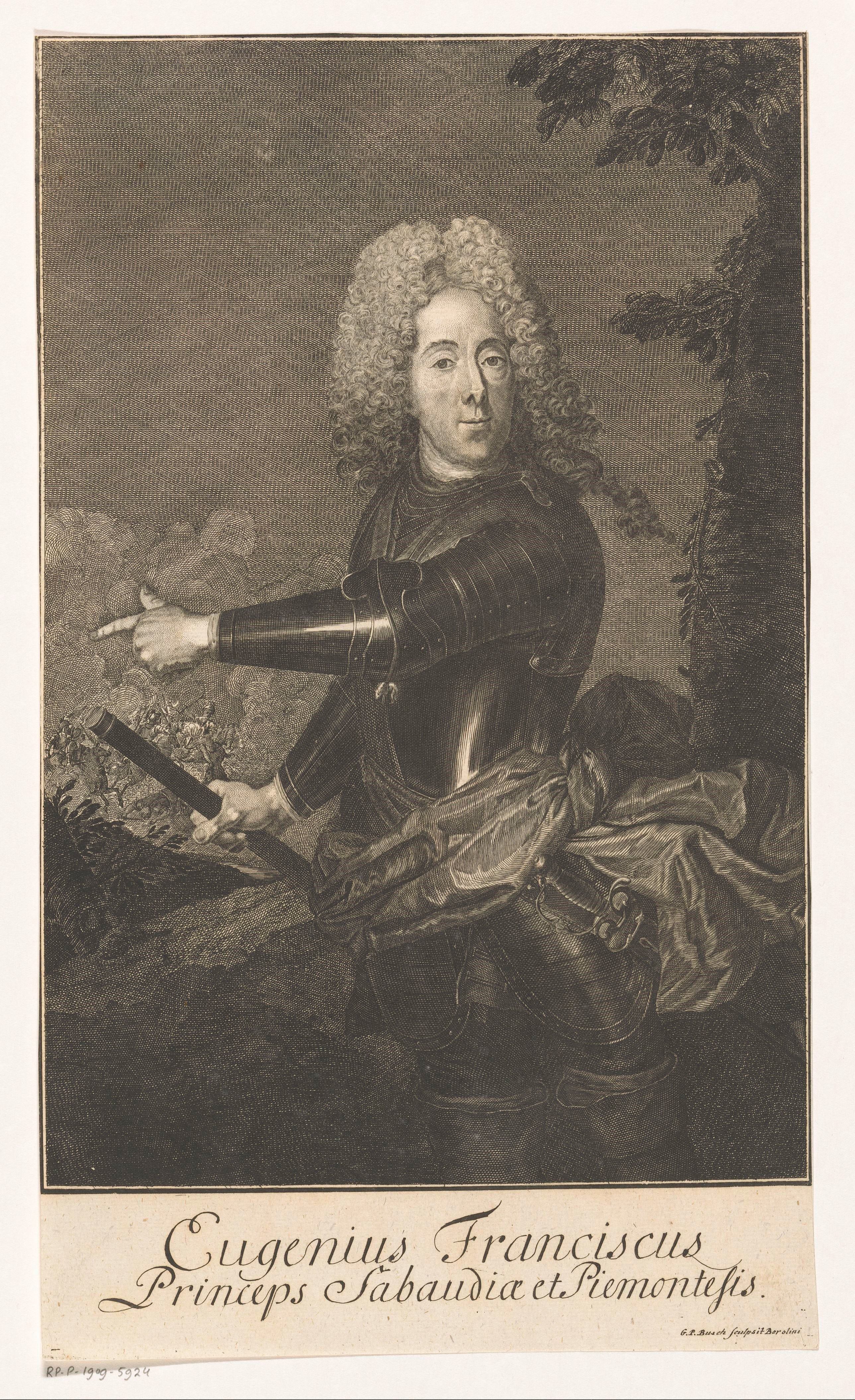 Portret van Eugenius van Savoye
