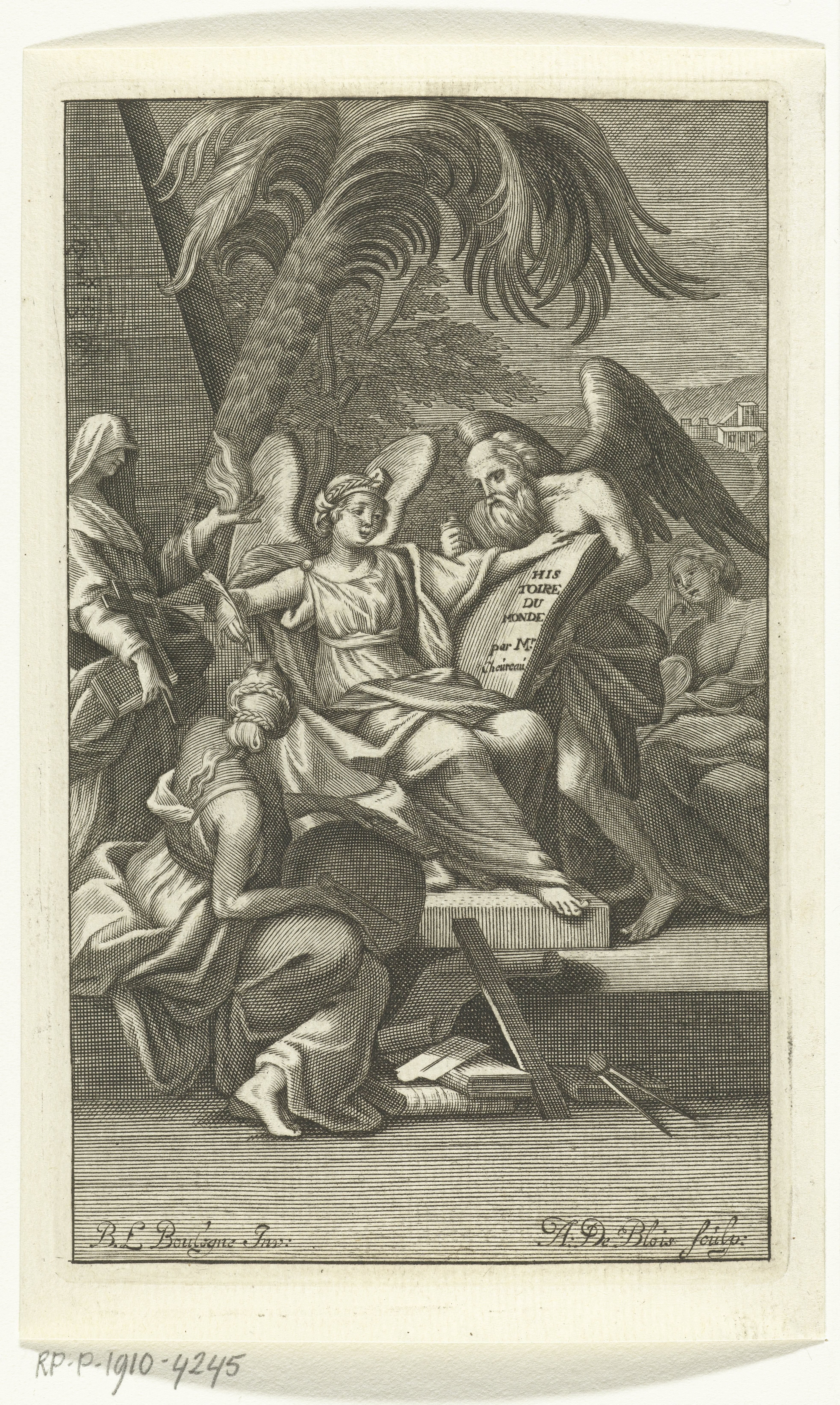 Allegorie op geschiedenis
