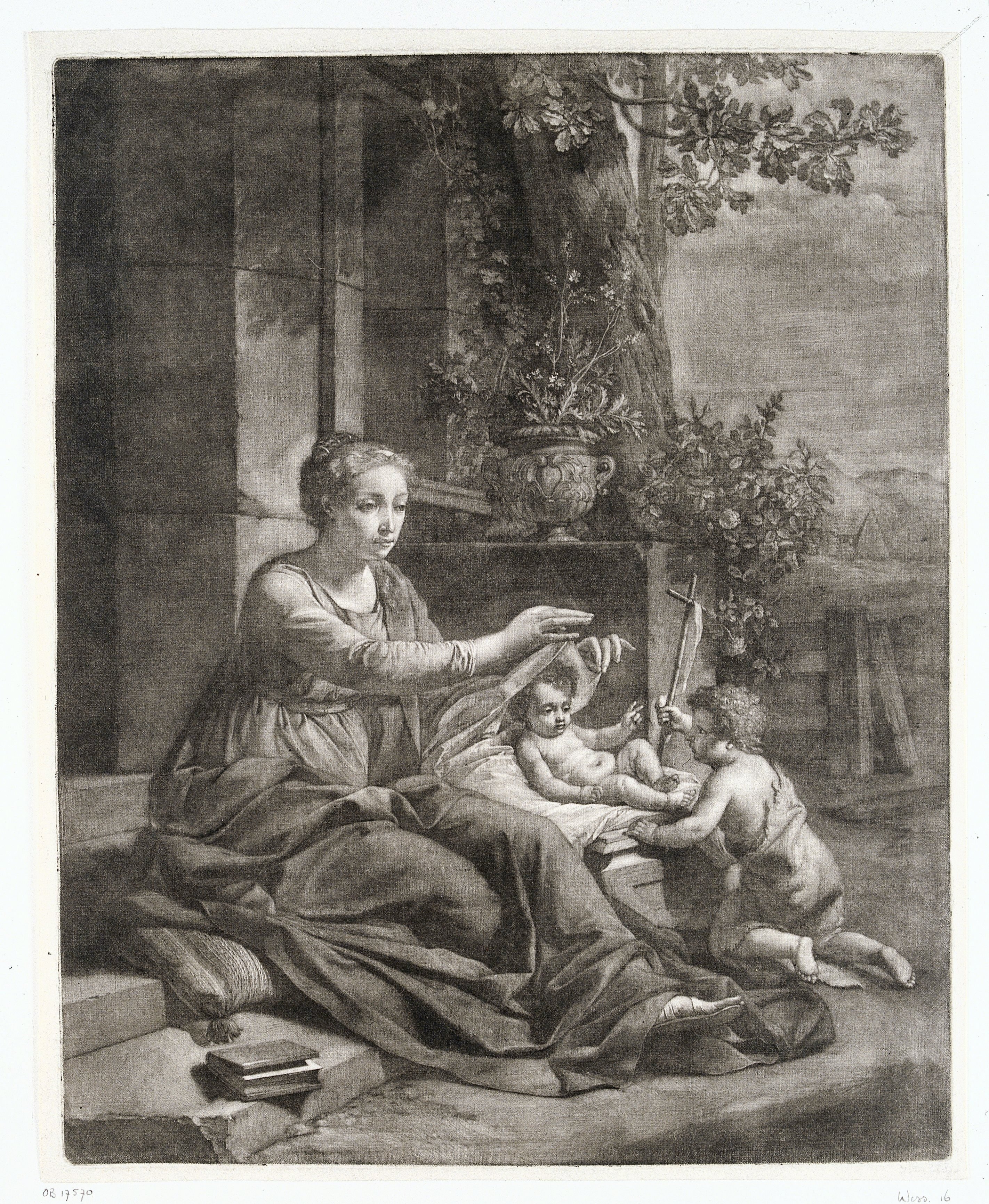 Heilige Familie met Johannes de Doper