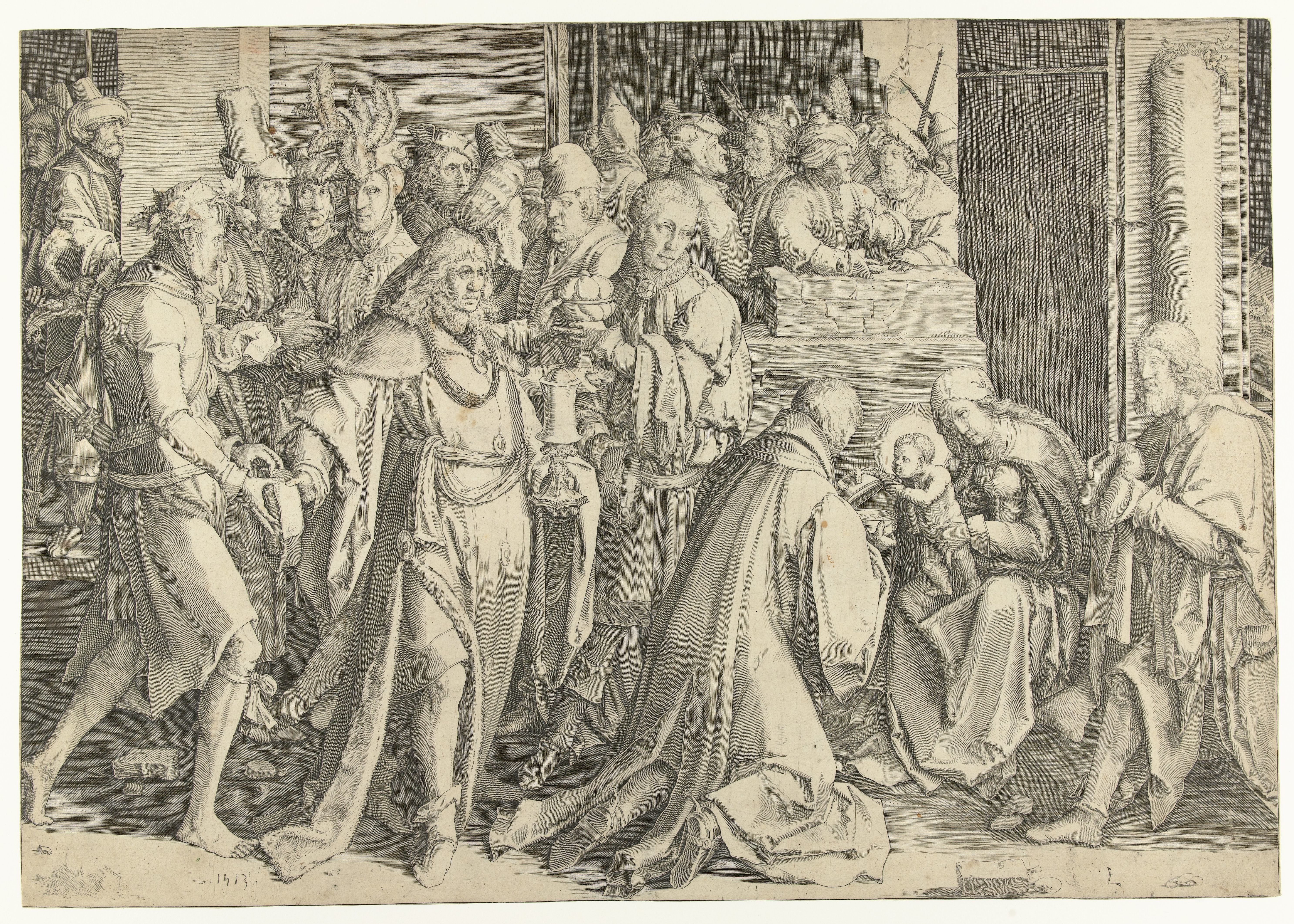 De aanbidding der koningen