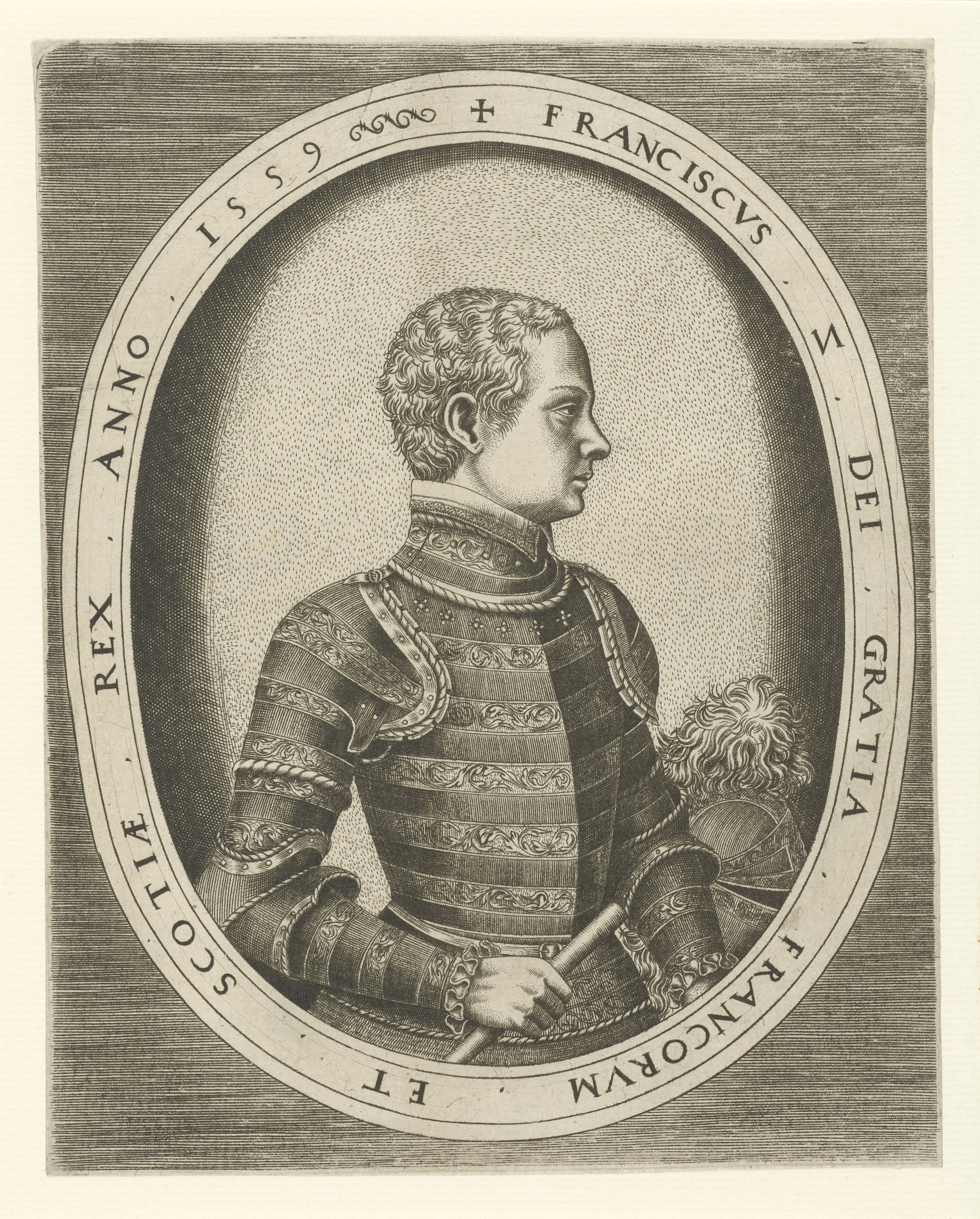 Portret van koning Frans II van Frankrijk