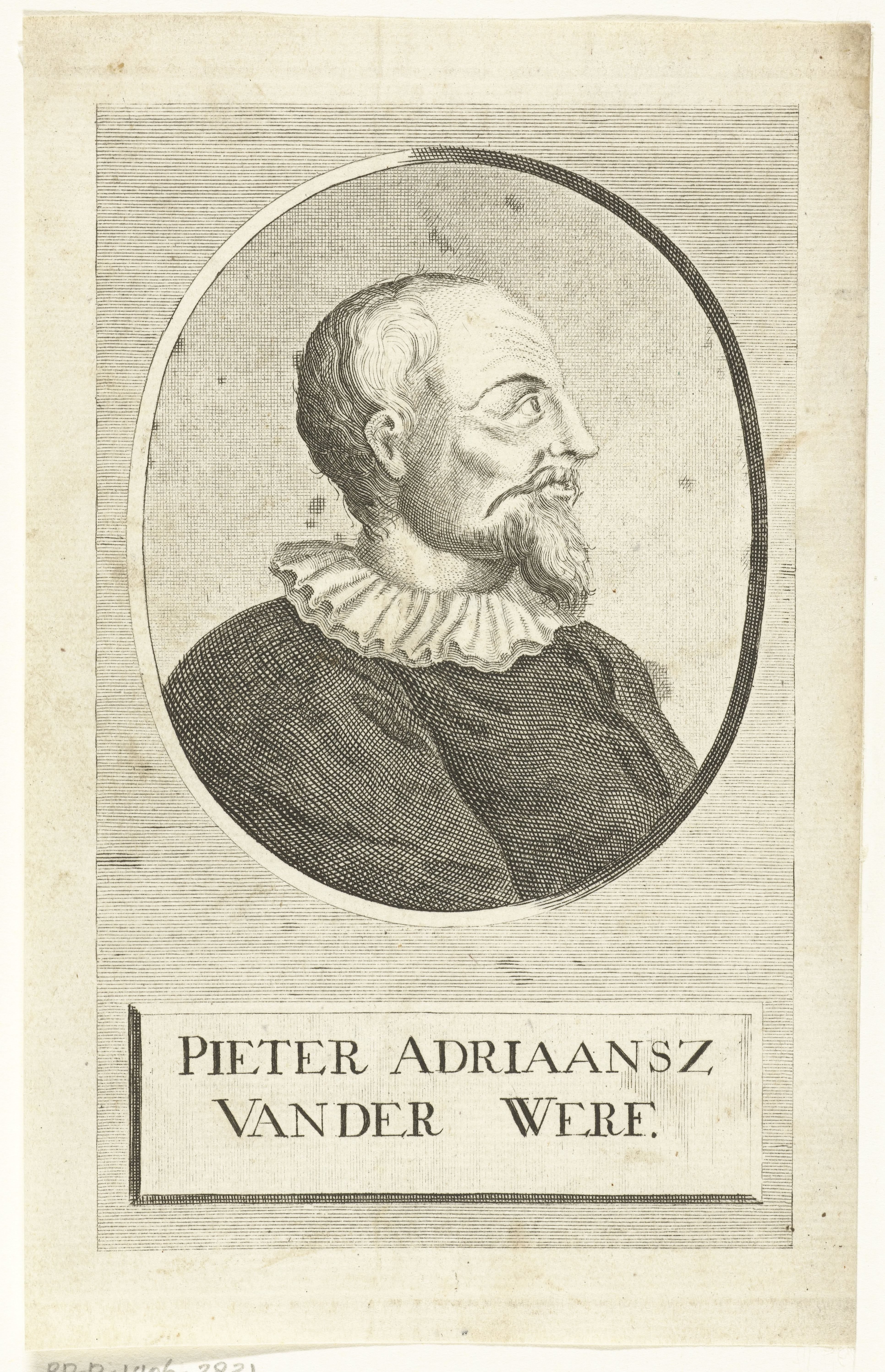 Portret van burgemeester Pieter Adriaansz. van der Werff