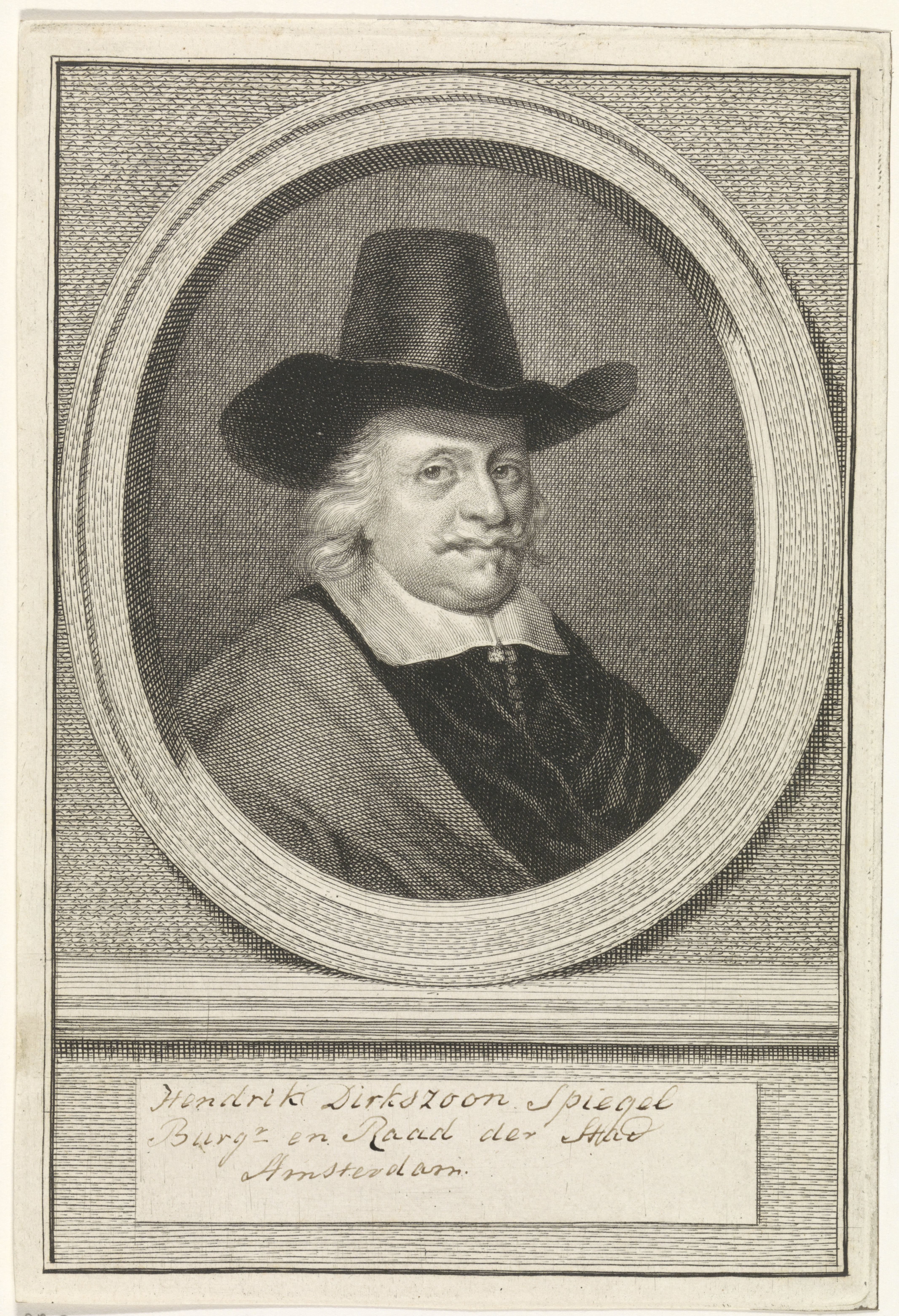 Portret van Hendrick Dircksz. Spiegel