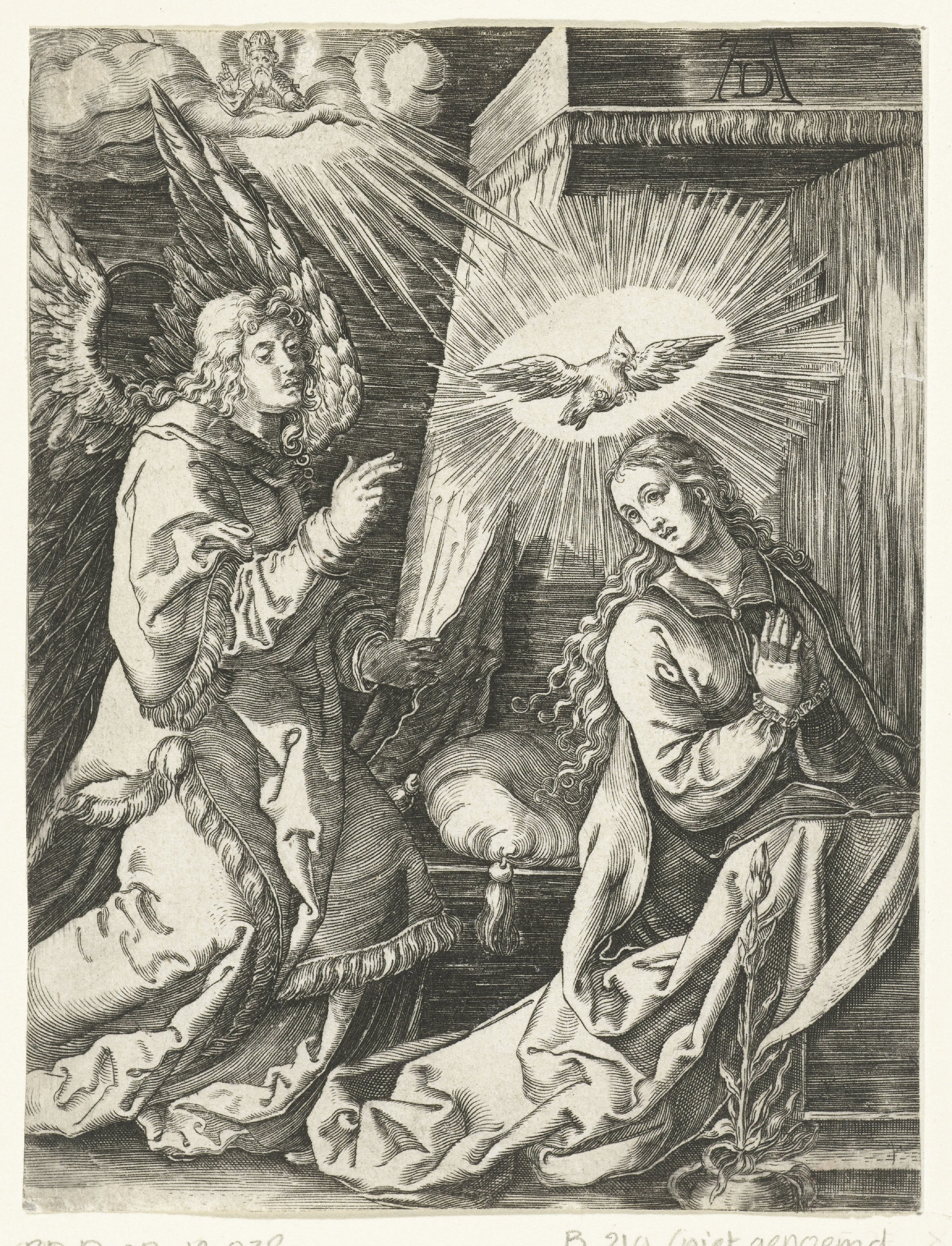 Aankondiging geboorte van Christus aan Maria