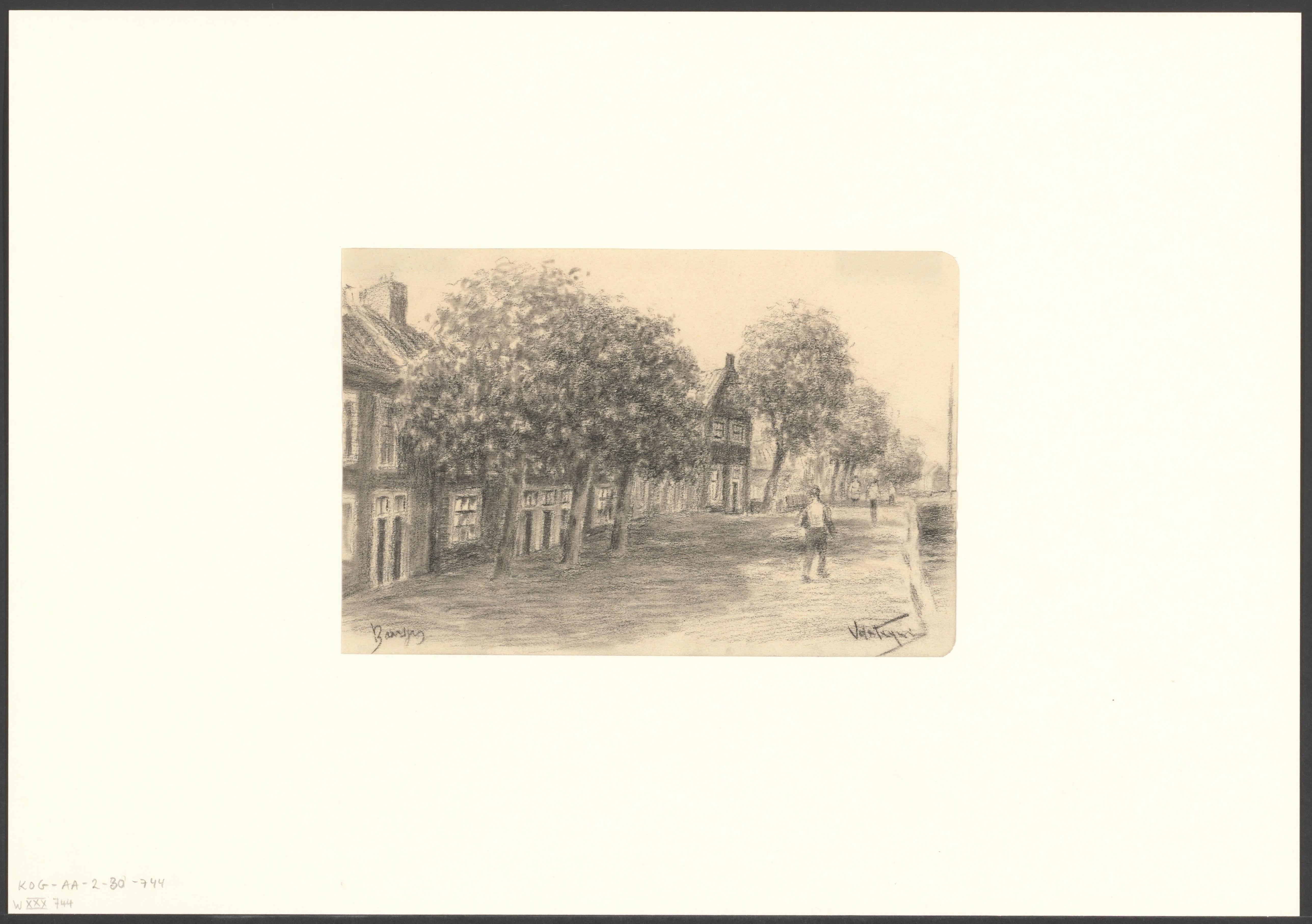 Gezicht op de Baarsjesweg aan de Kostverlorenvaart