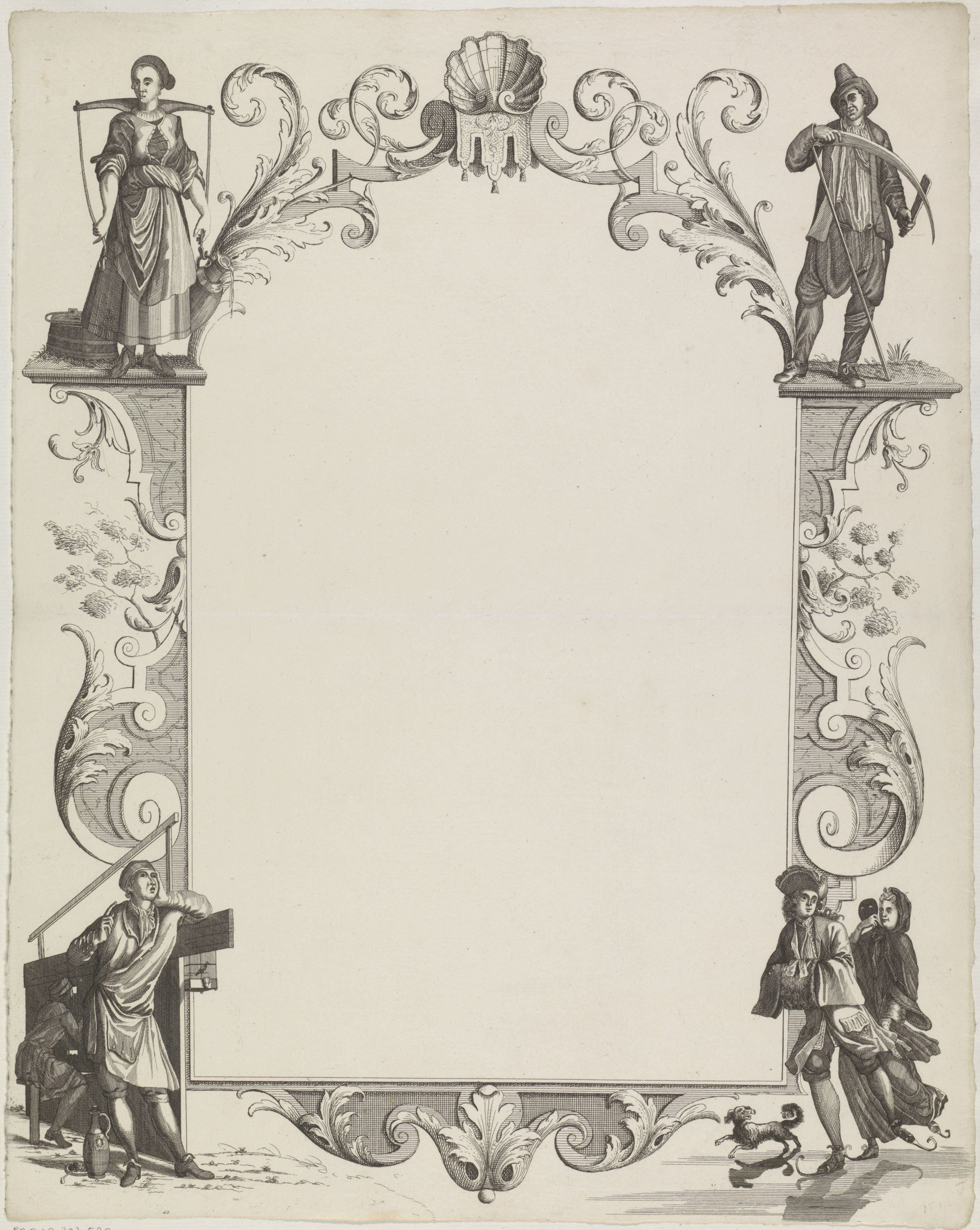 Wensbrief met verschillende figuren