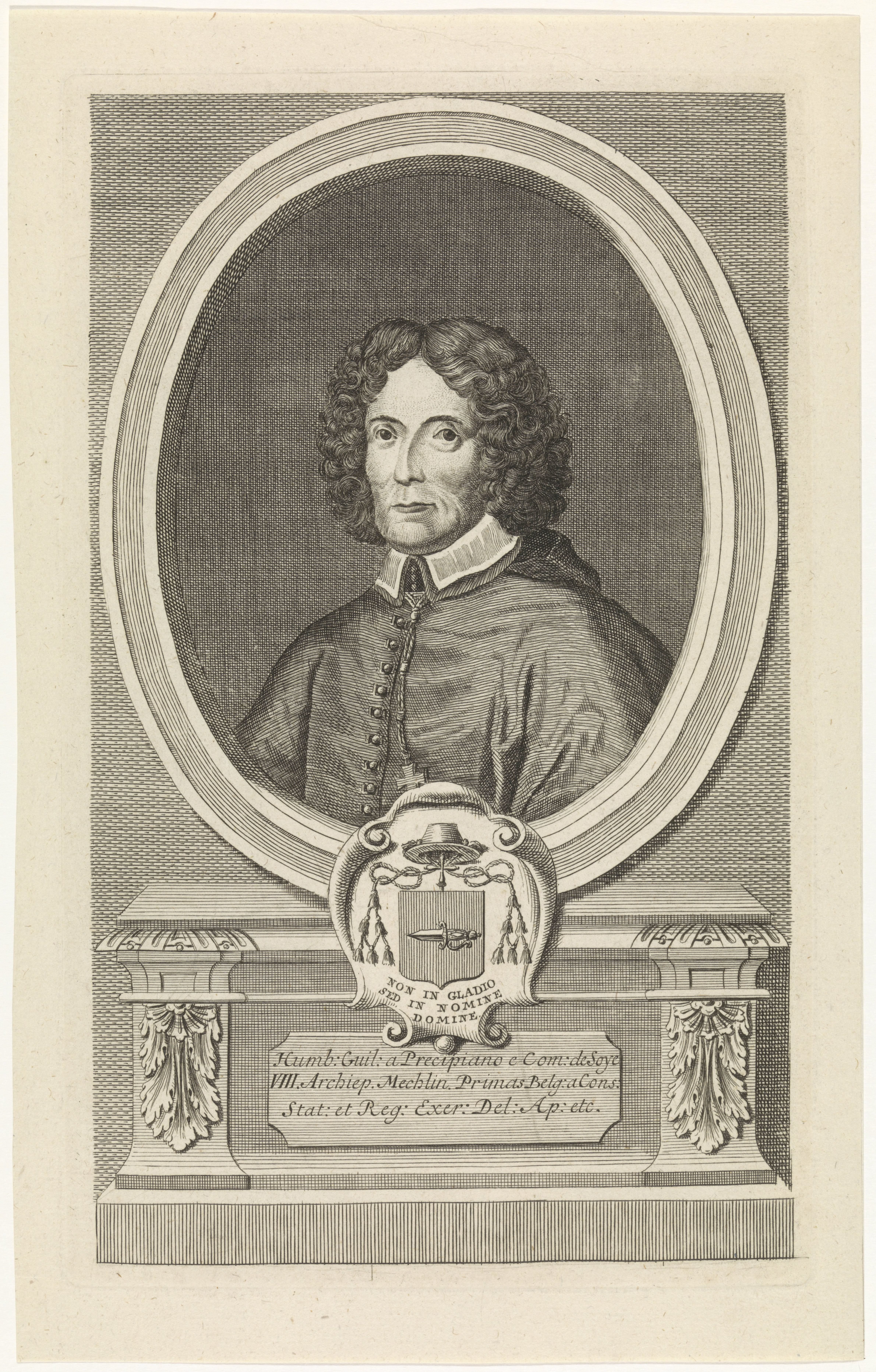 Portret van Humbert-Guillaume de Precipiano
