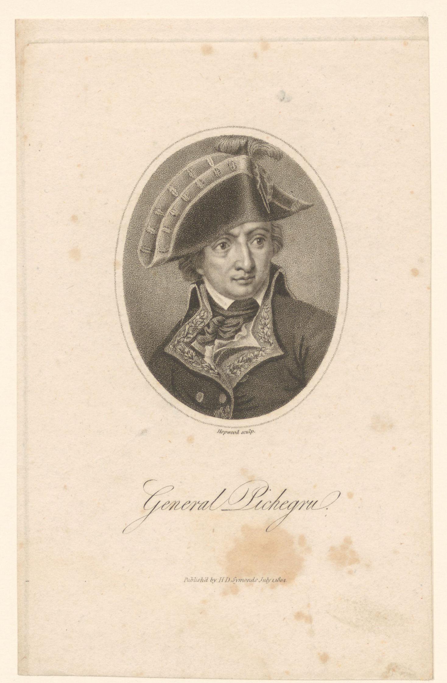 Portret van Jean-Charles Pichegru