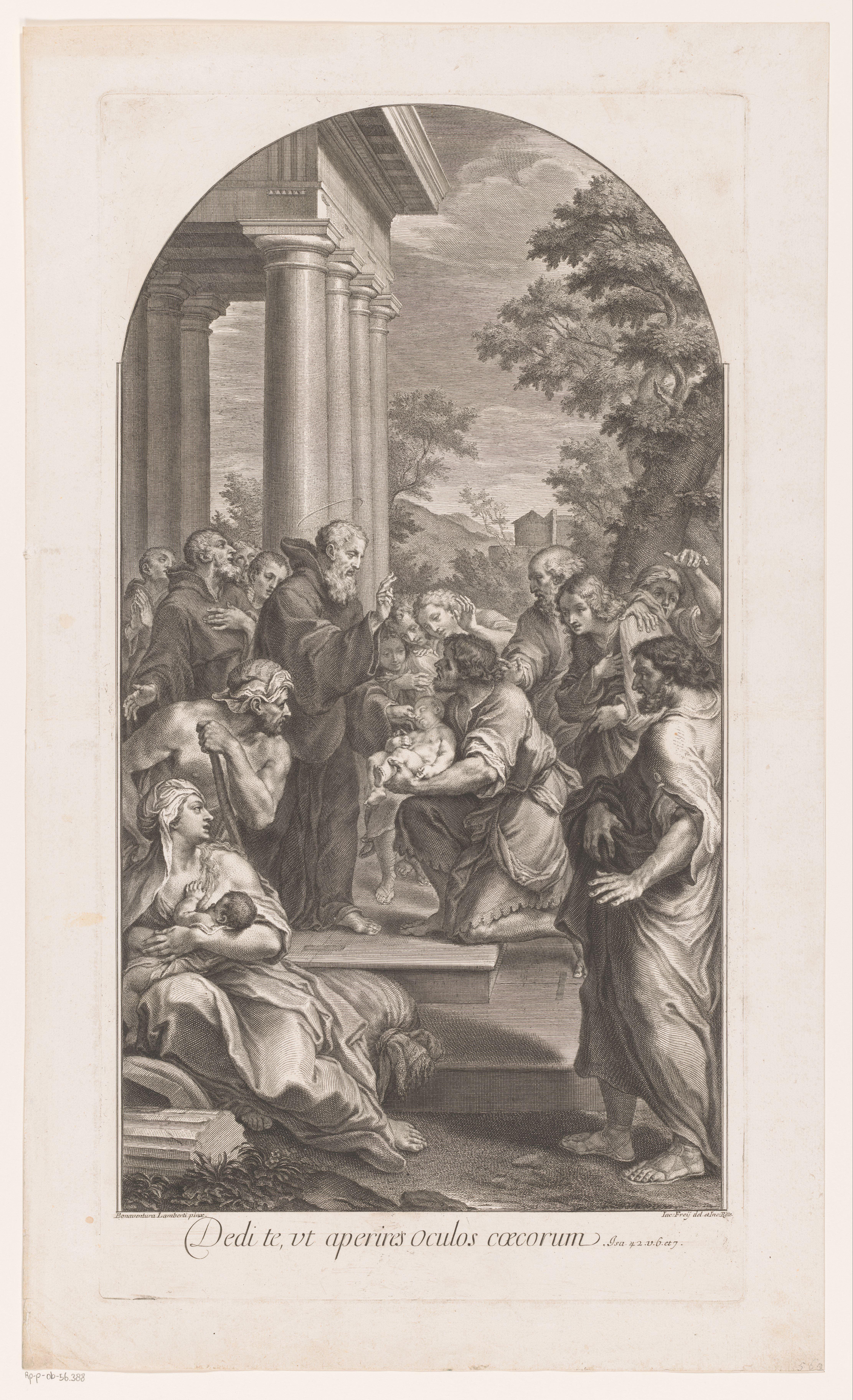 H. Franciscus van Paula geneest een kind