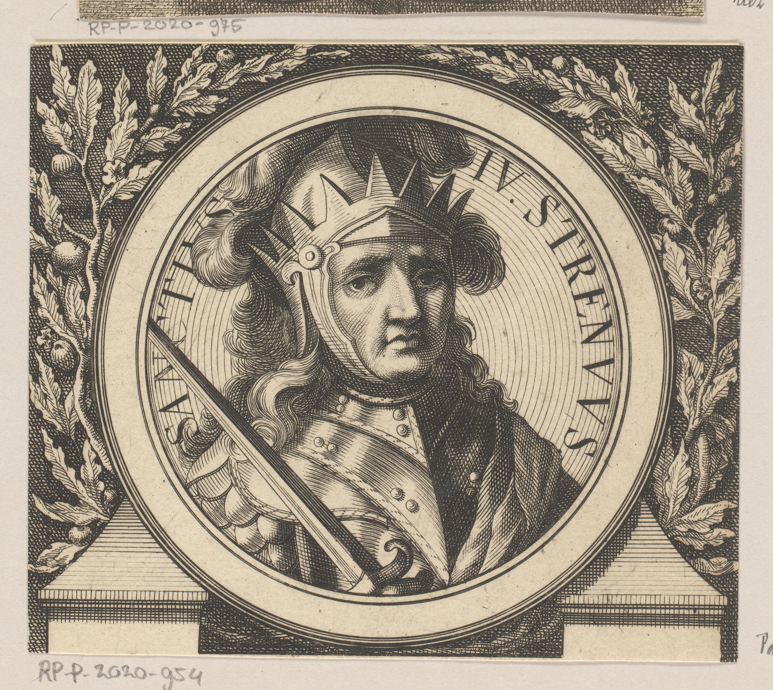 Portret van Sancho IV, koning van Castilië