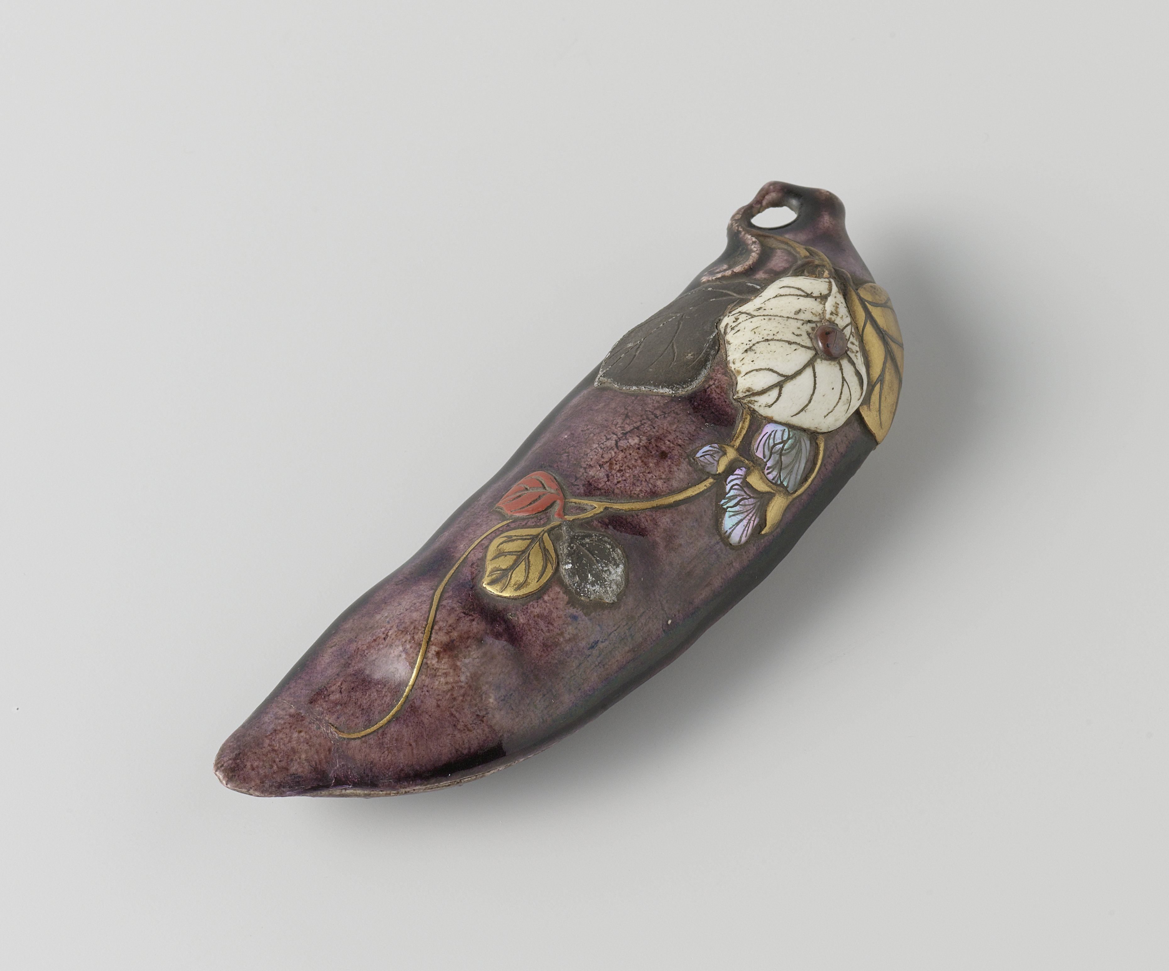 Bean pod-shaped Incense Box