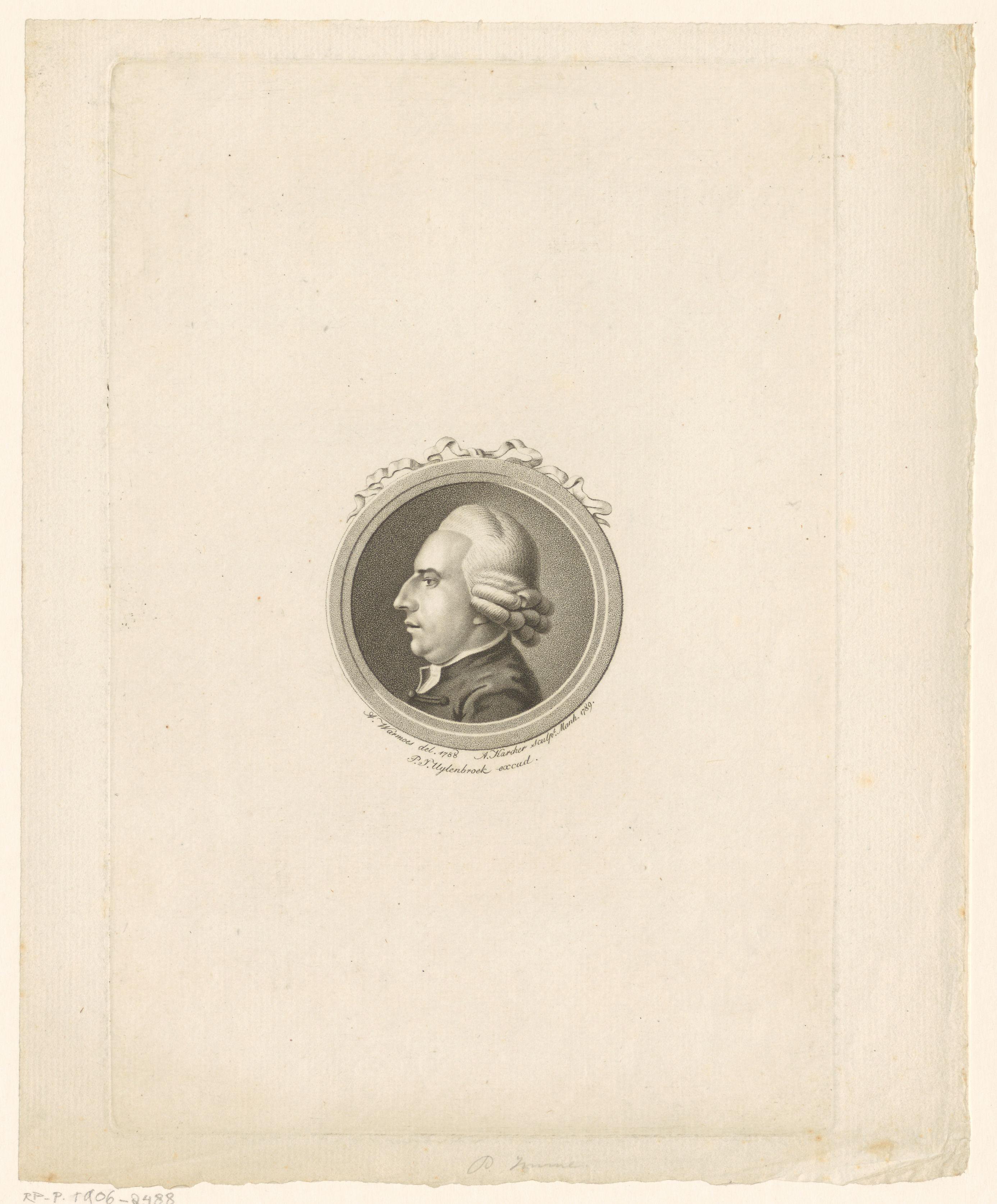Portret van Willem Imme