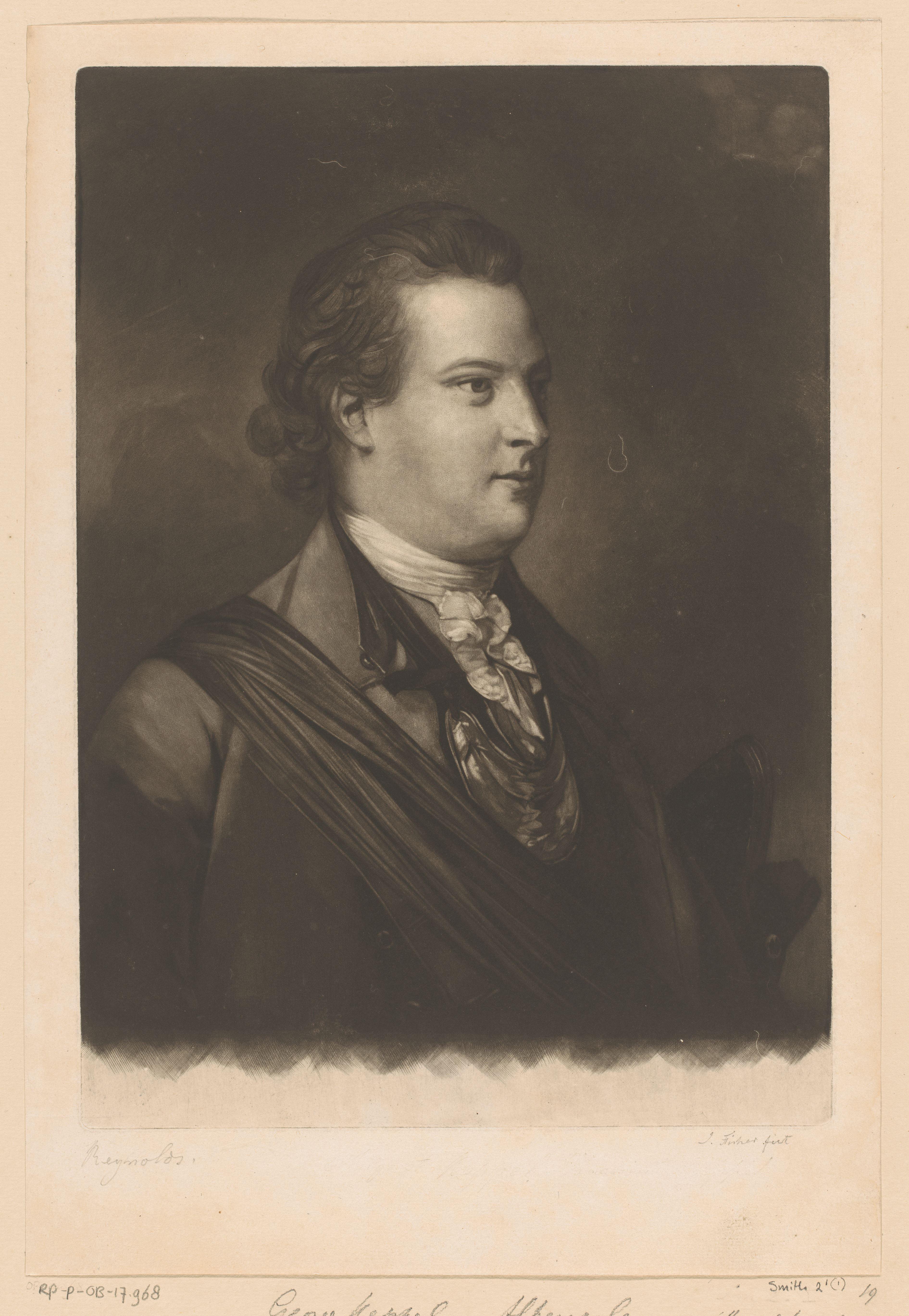 Portret van George Keppel
