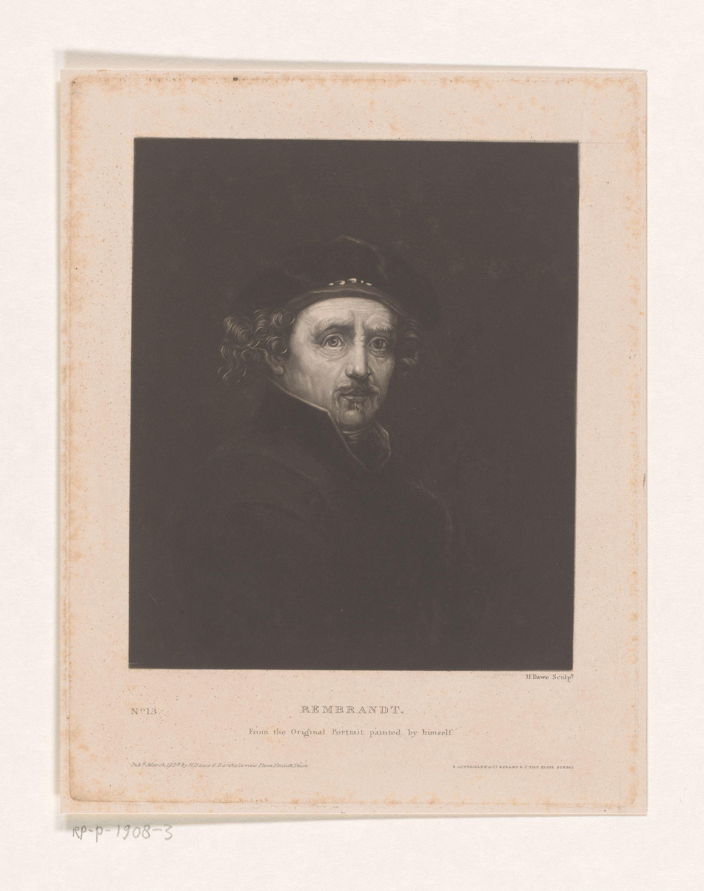Portret van Rembrandt van Rijn