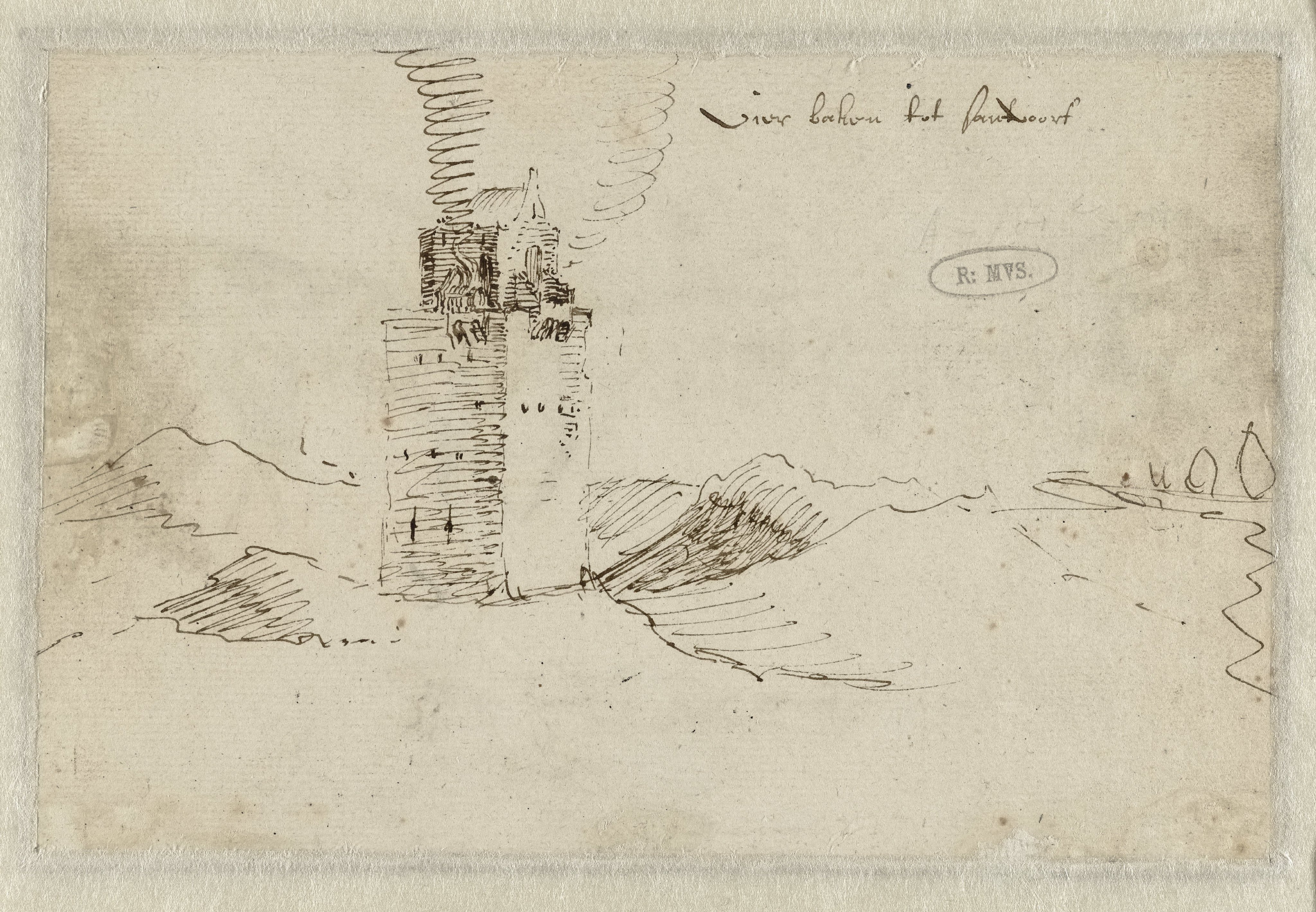 Vuurbaken te Zandvoort