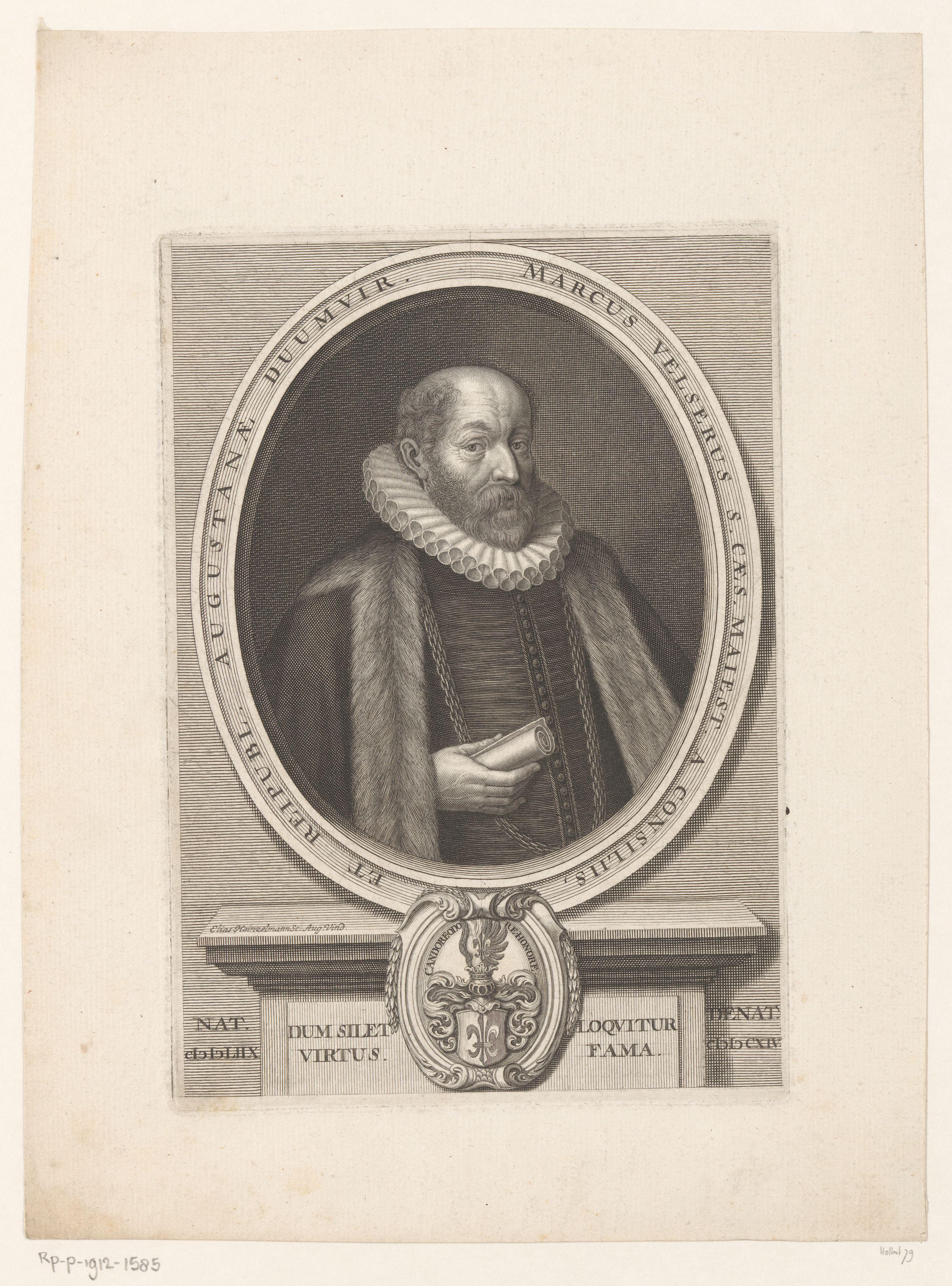 Portret van Marcus Welser