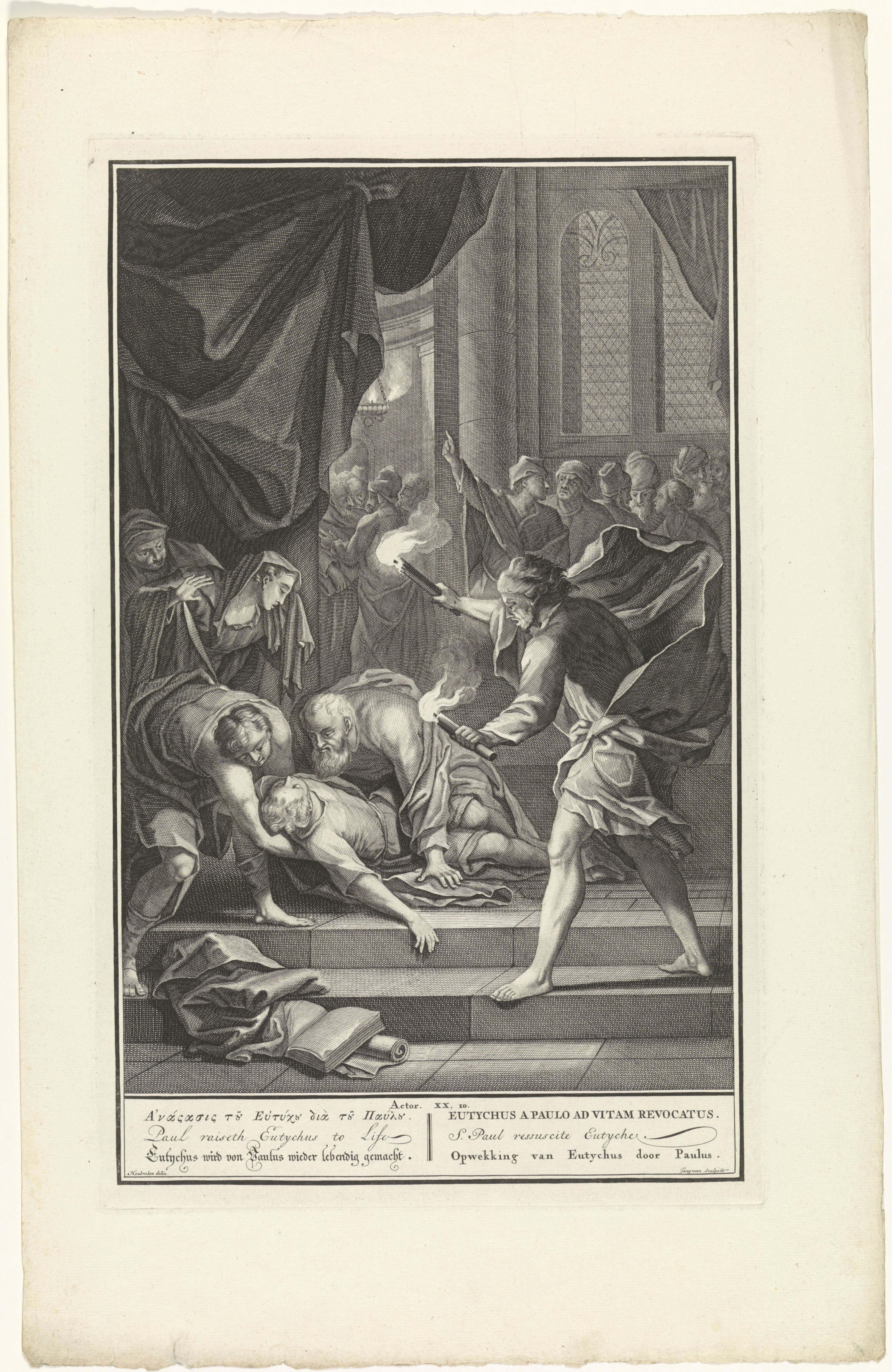 Opwekking van Eutychus door Paulus