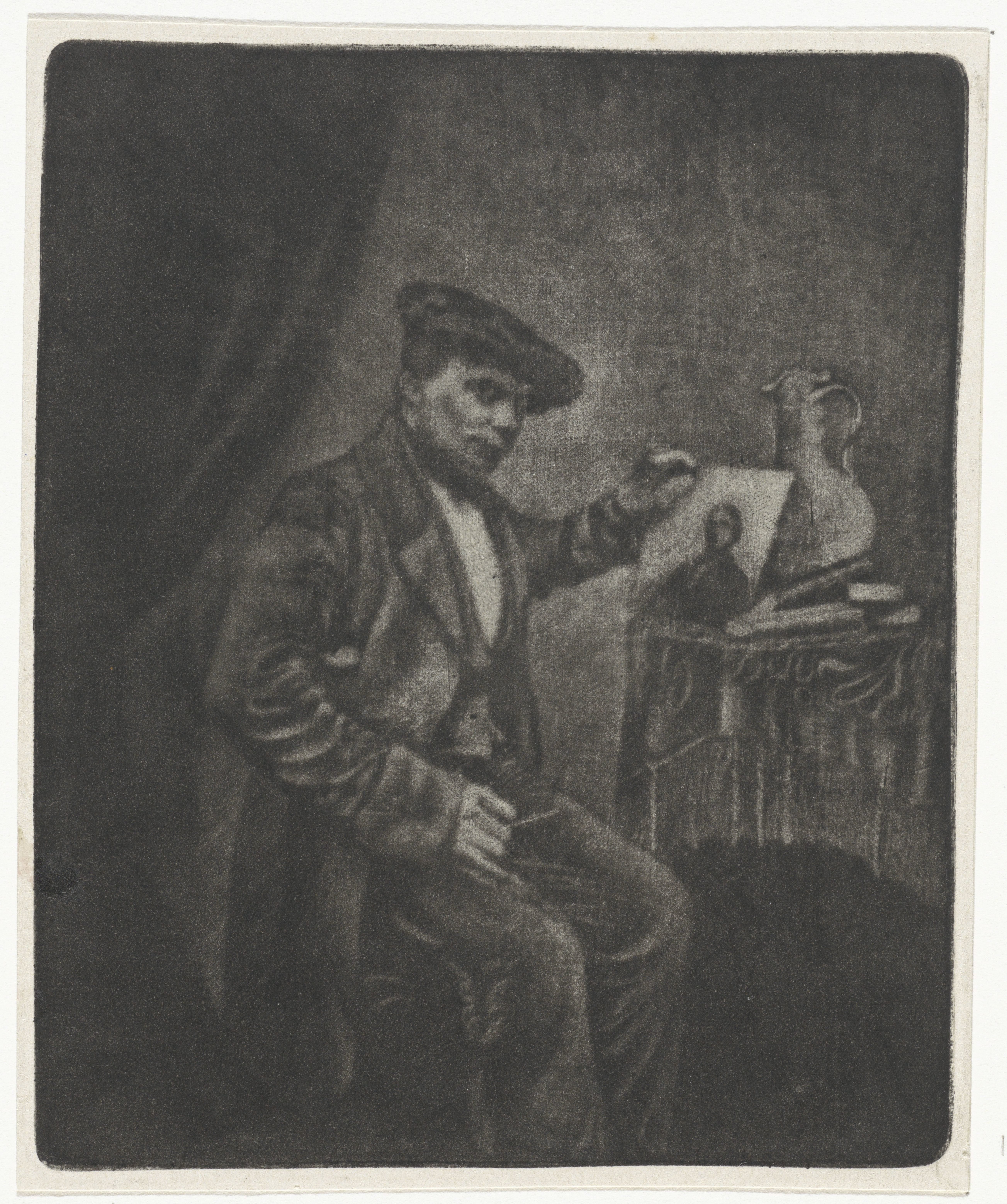 Portret van een kunstenaar