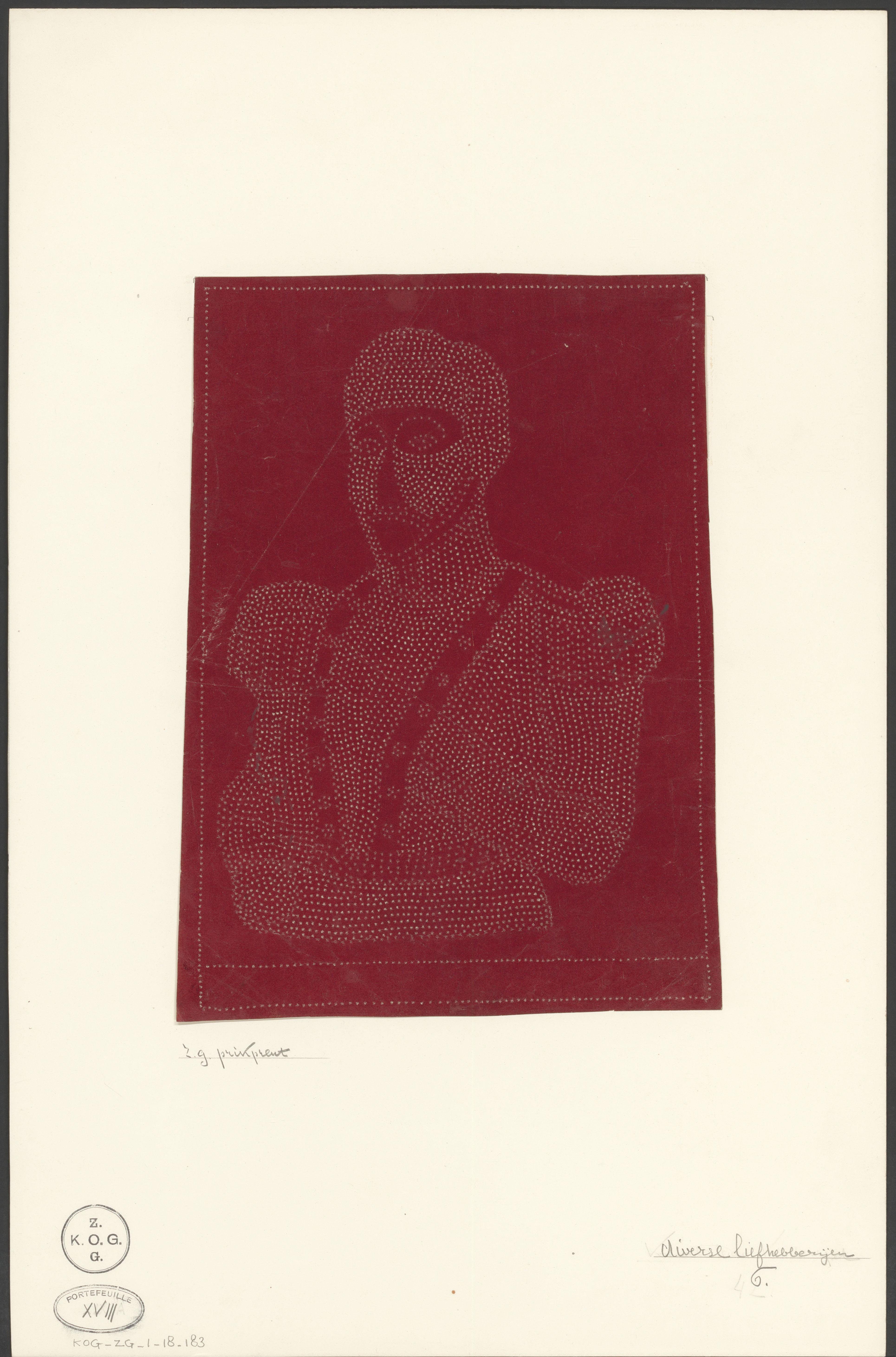 Portret van een onbekende prins of militair