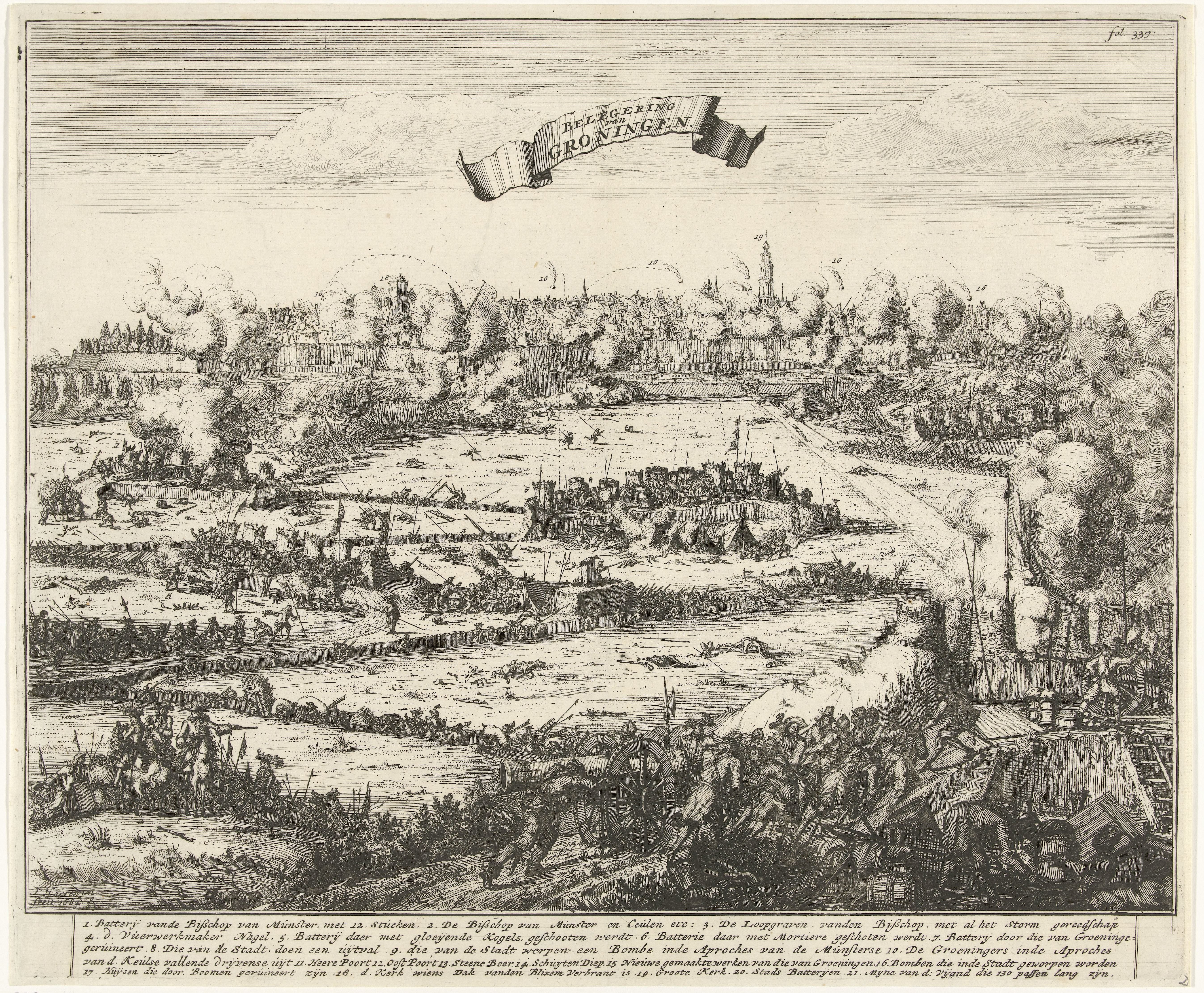 Beleg van Groningen, 1672