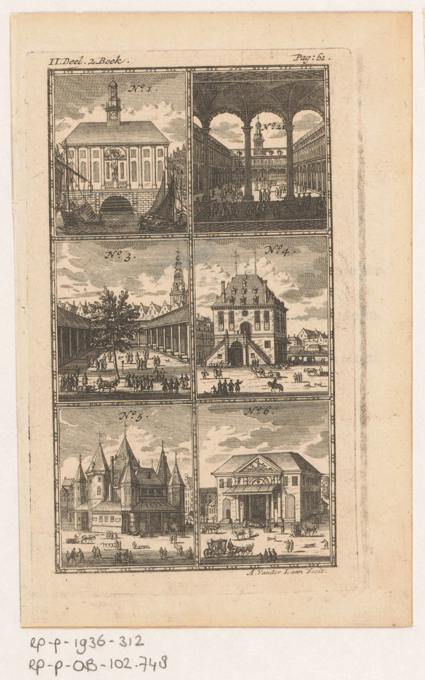 Beursgebouwen en waaggebouwen te Amsterdam