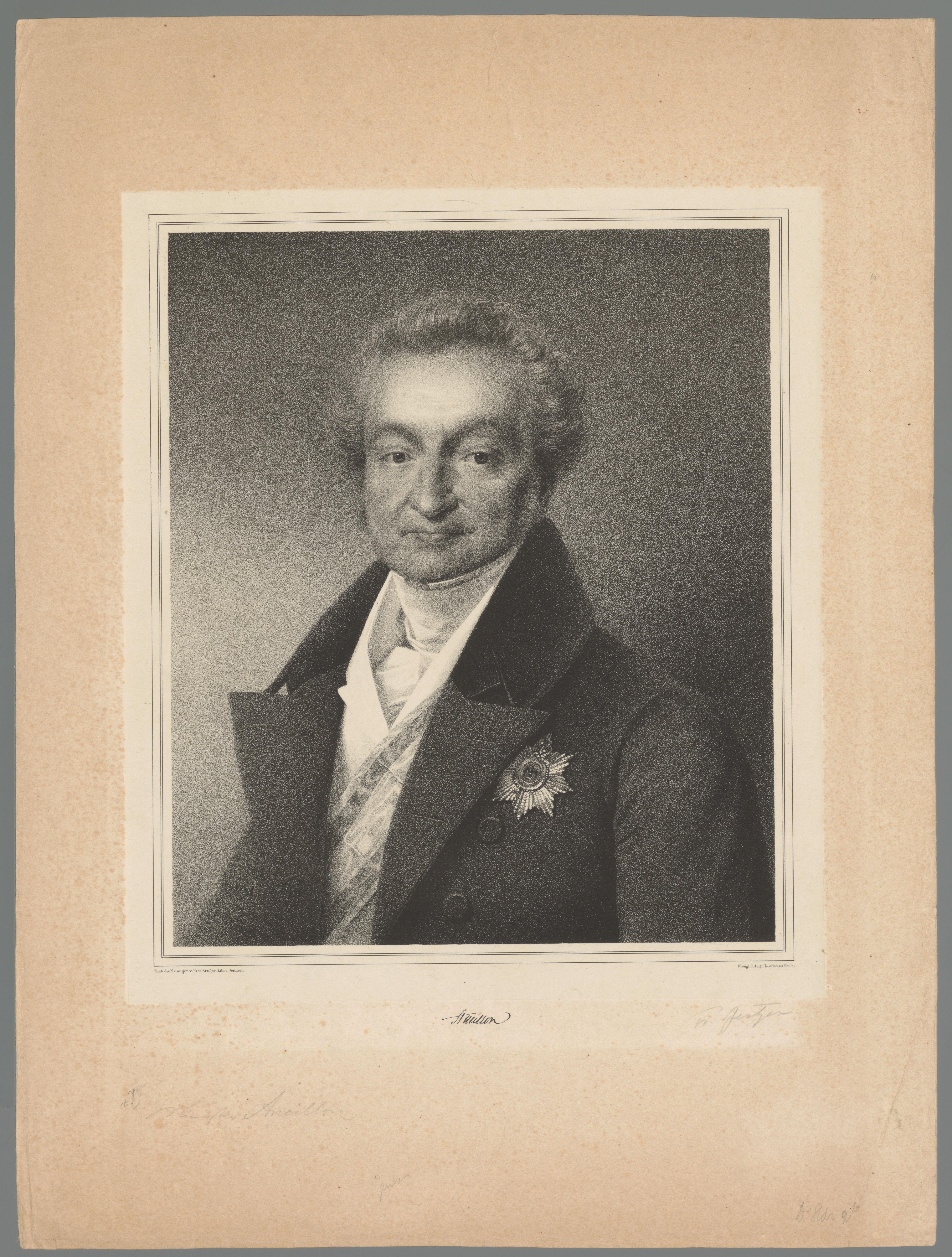 Portret van Friedrich Ancillon