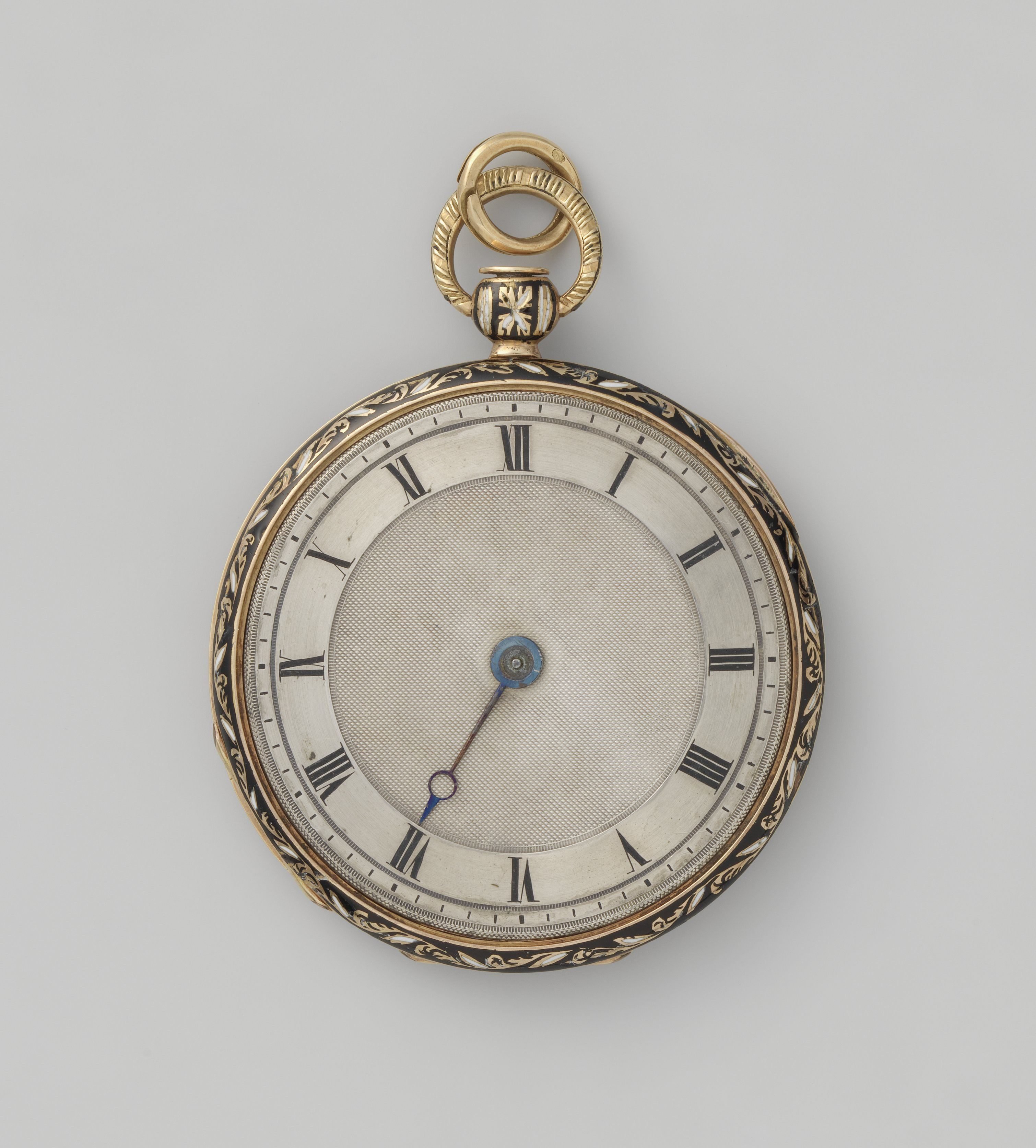 Horloge met palmet
