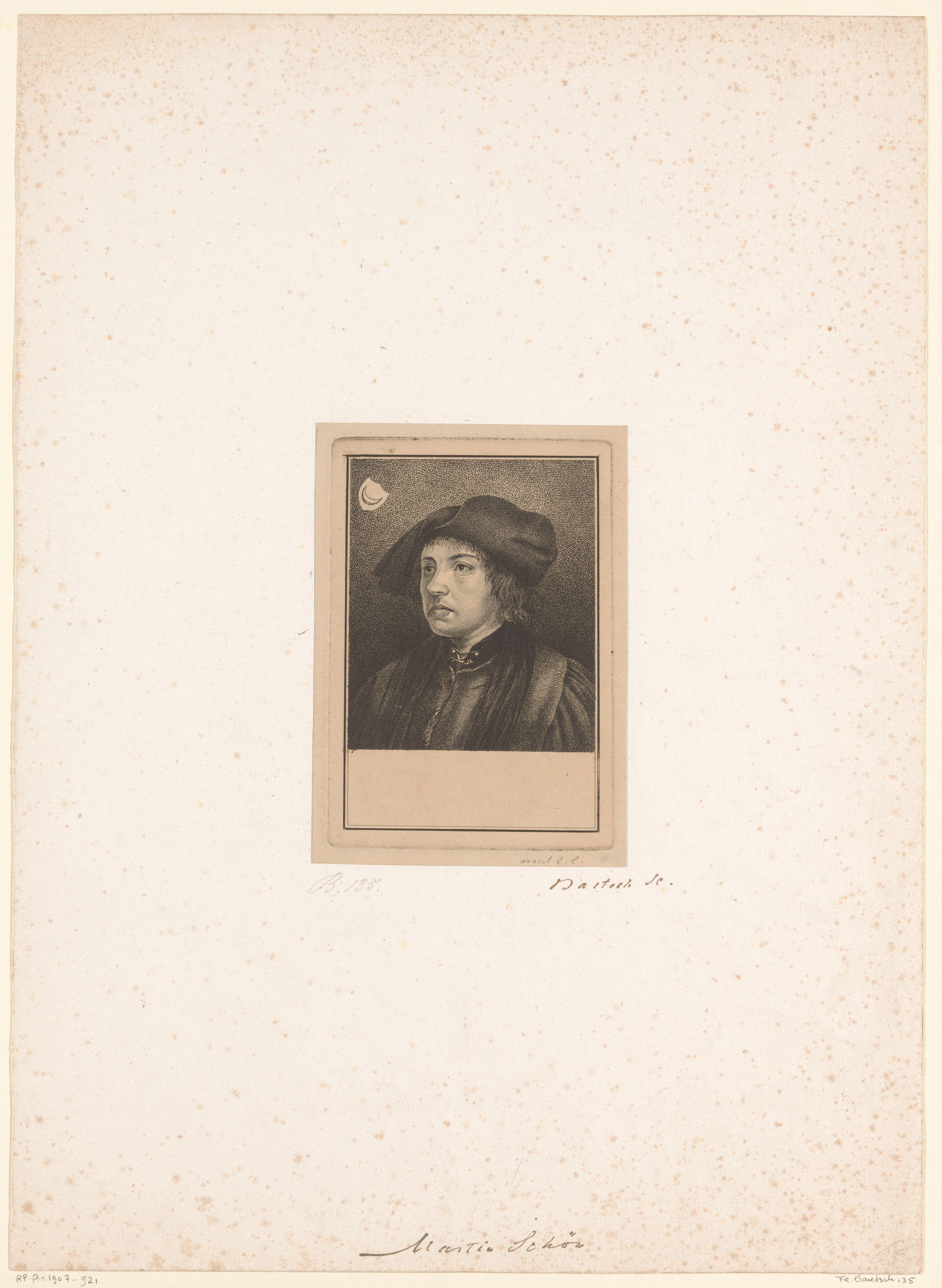 Portret van Martin Schongauer