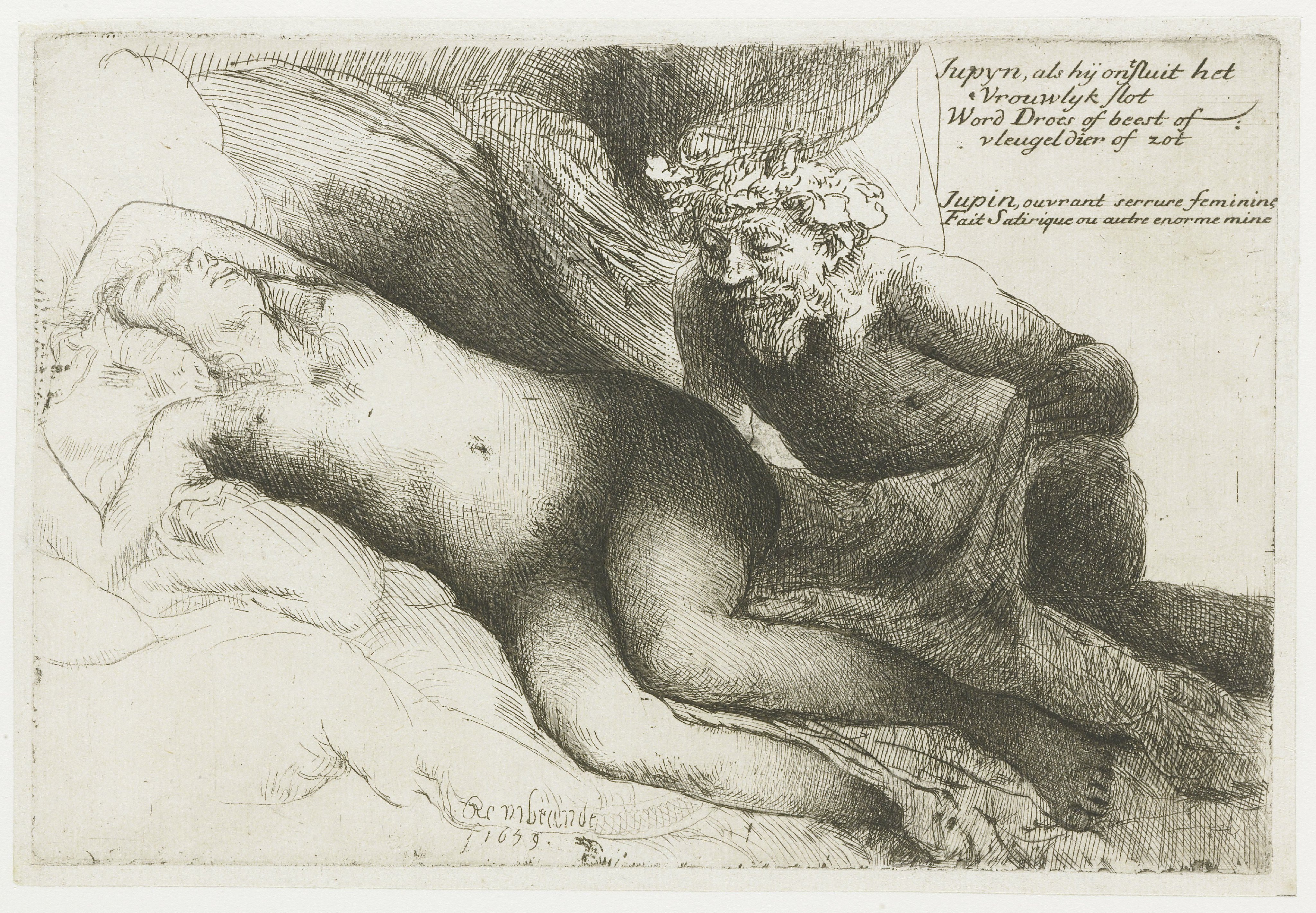 Jupiter and Antiope: the larger plate