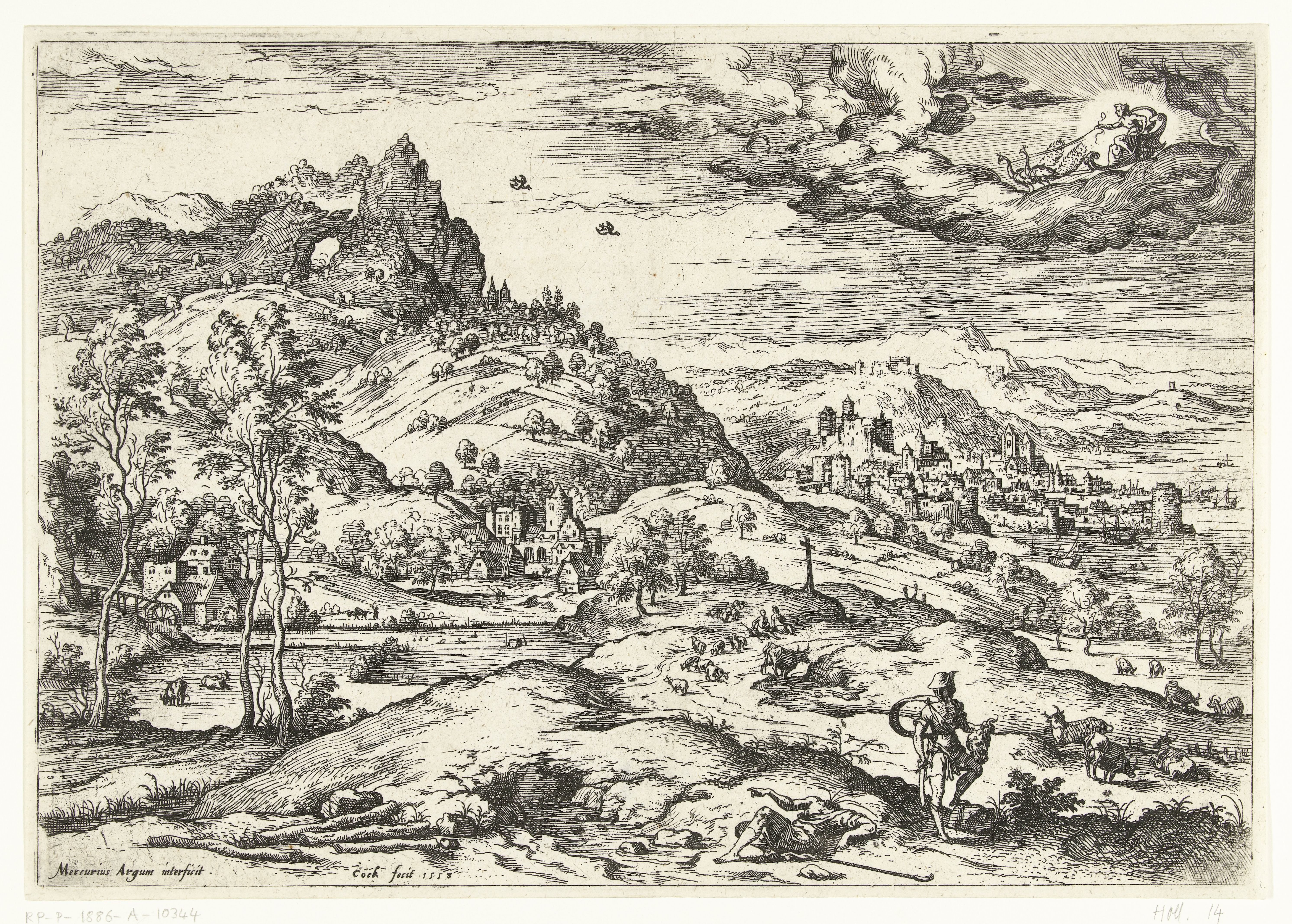Mercurius met het hoofd van Argus