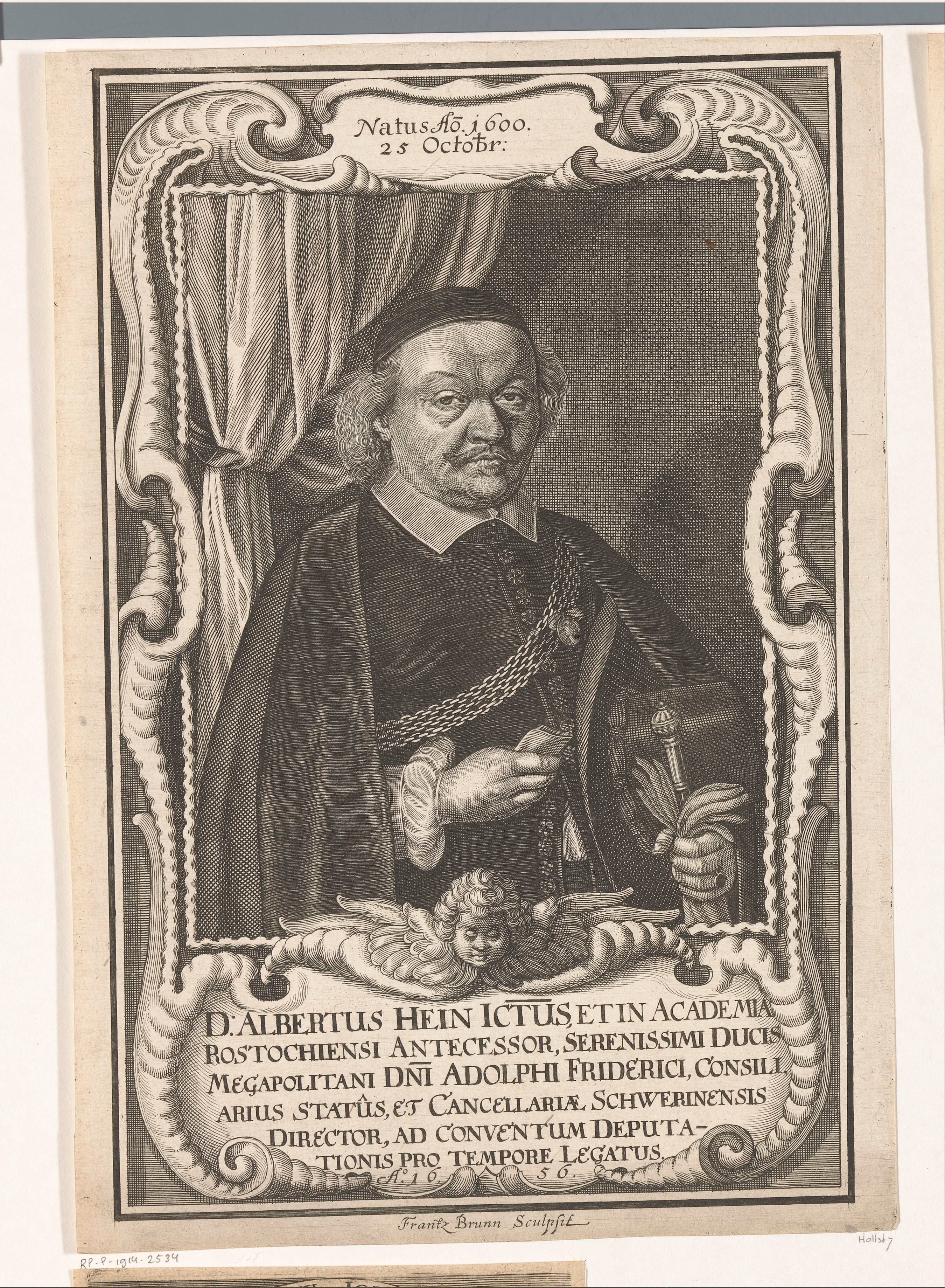 Portret van Albert II Hein