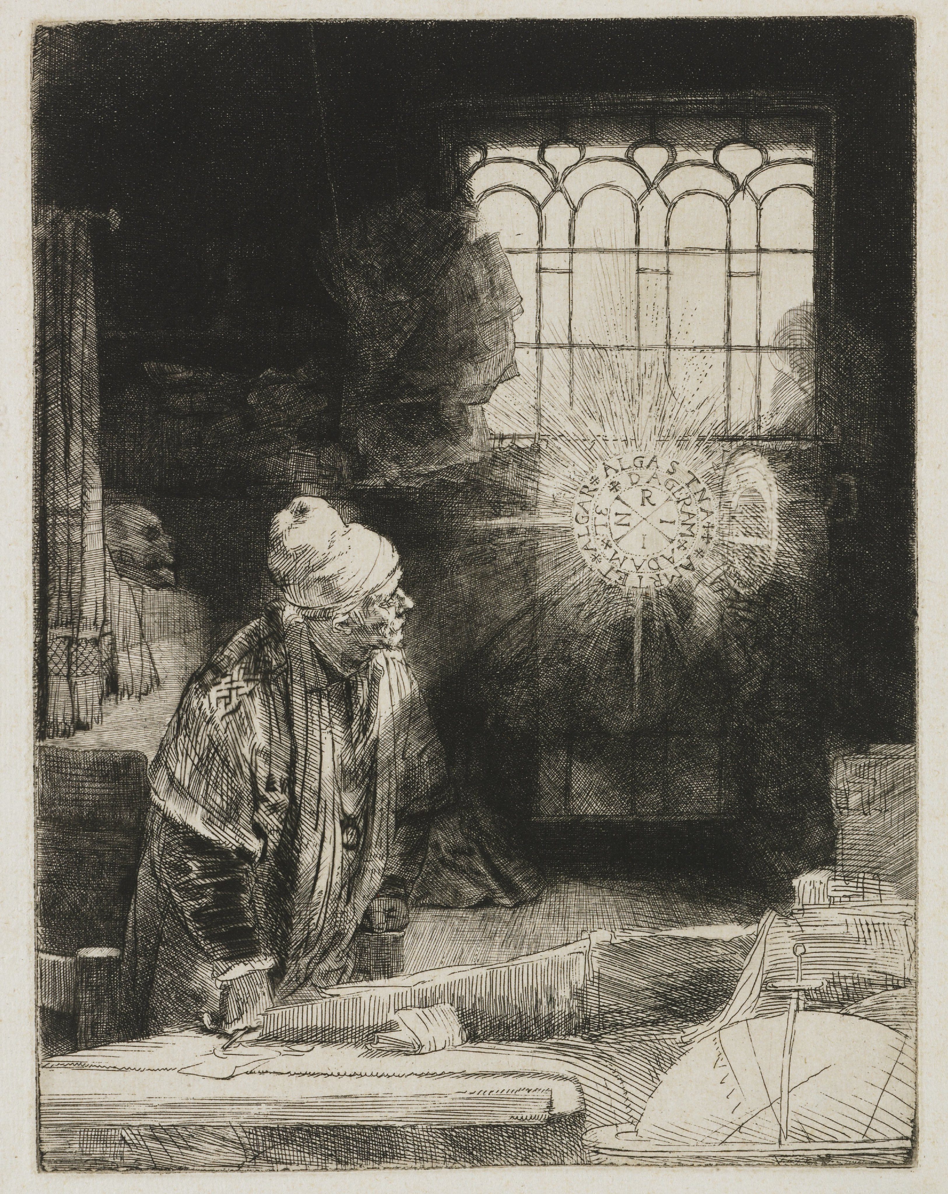 A scholar in his study