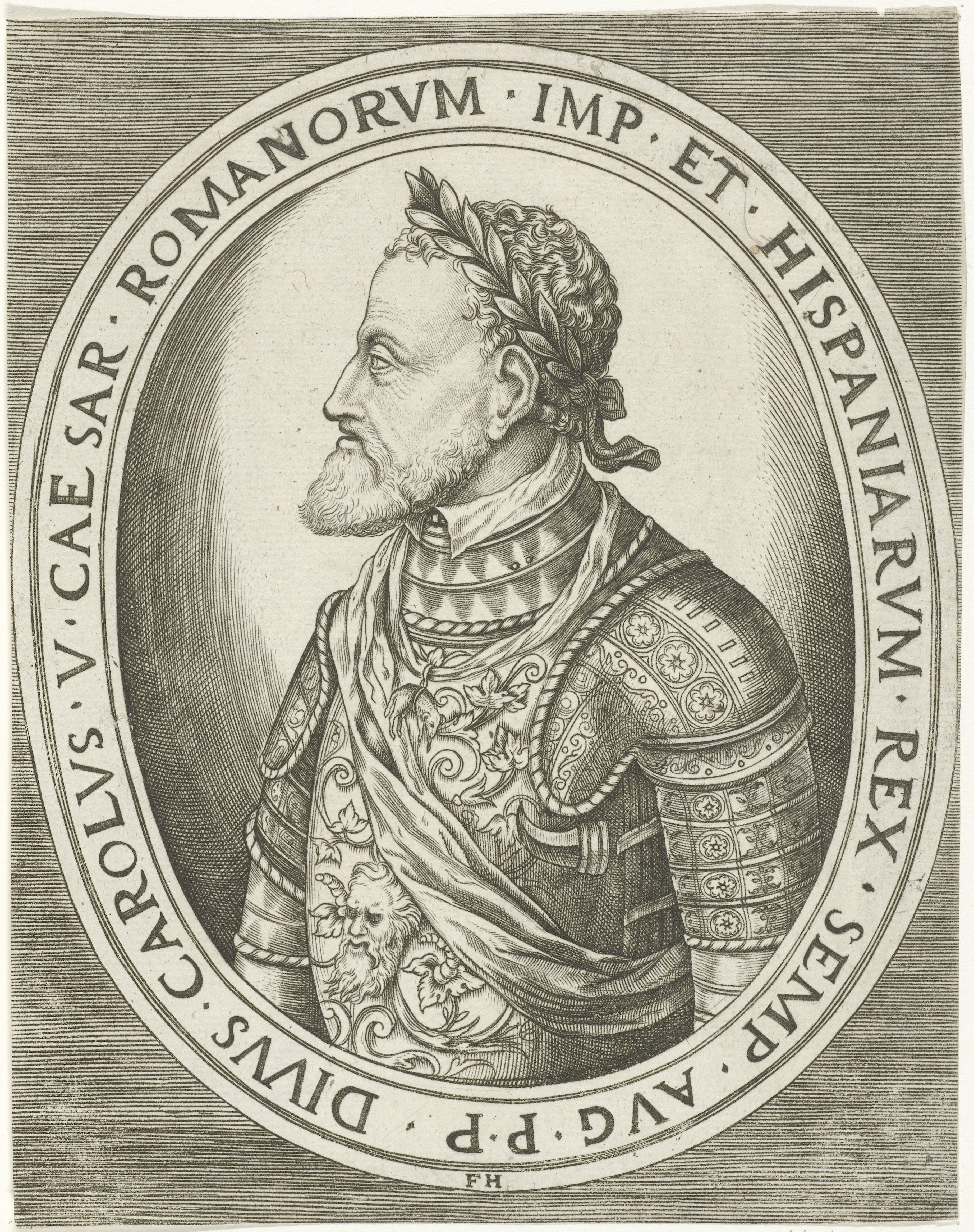 Portret van keizer Karel V
