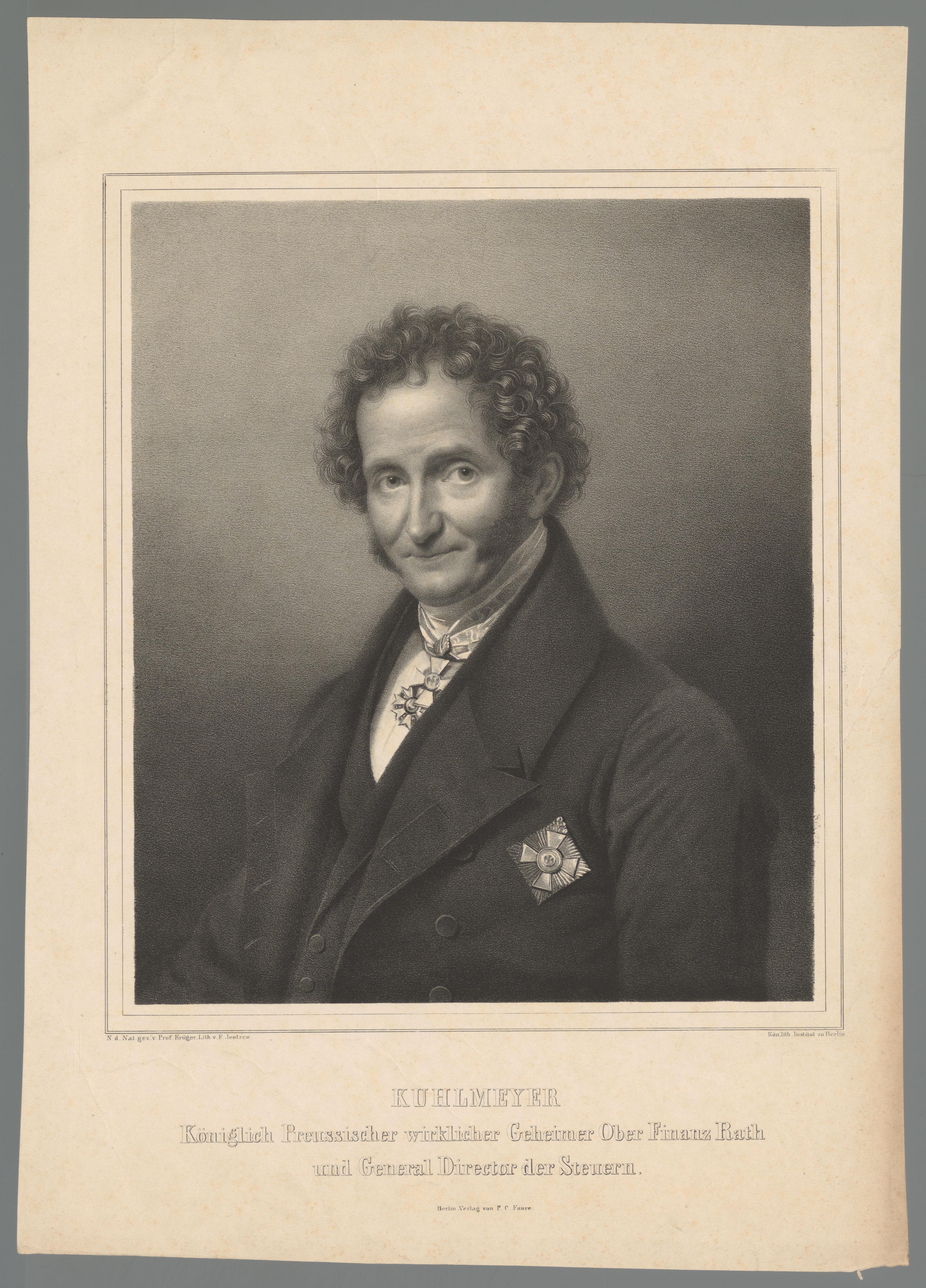 Portret van Kuhlmeyer