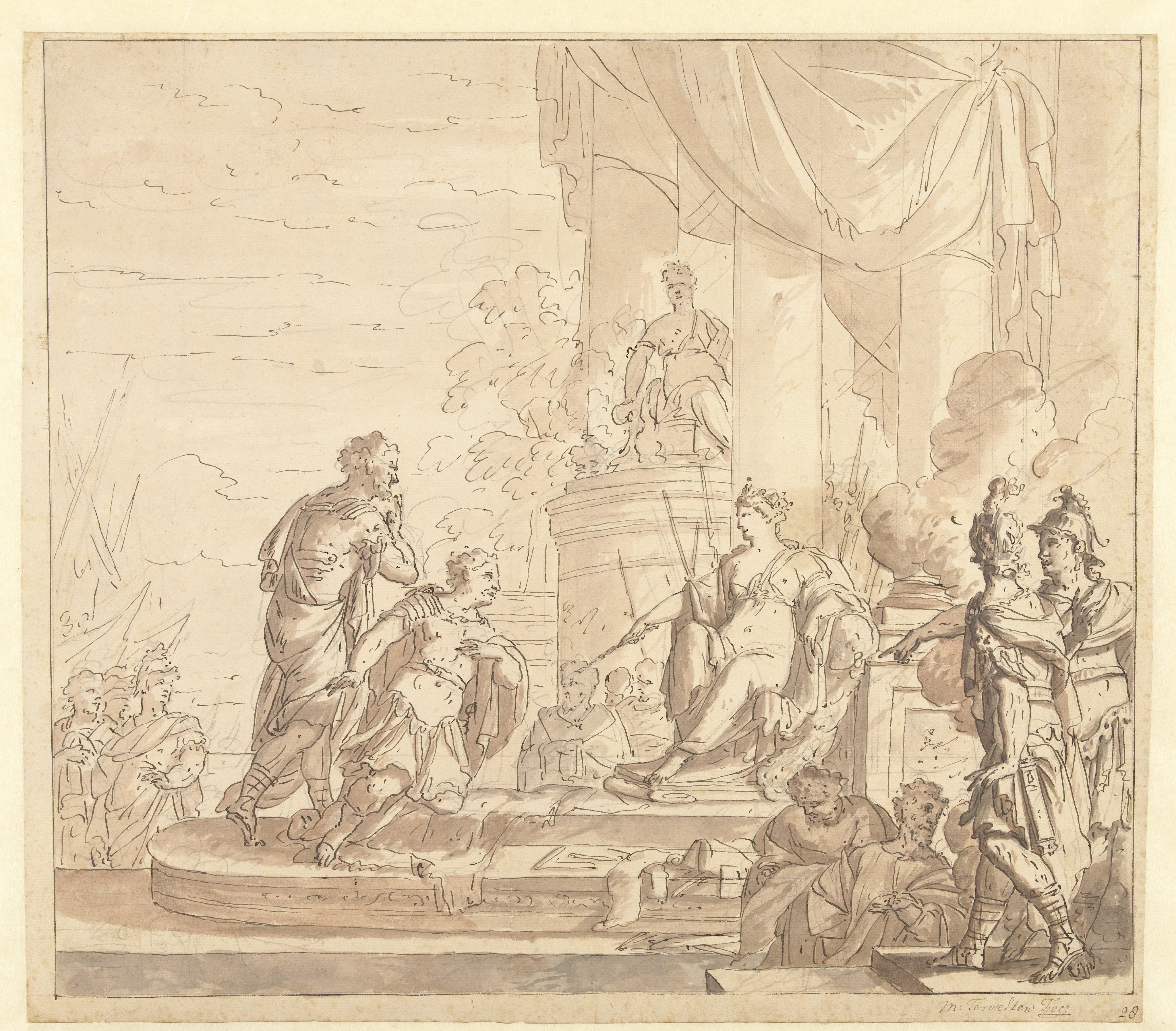 Aeneas bij Dido
