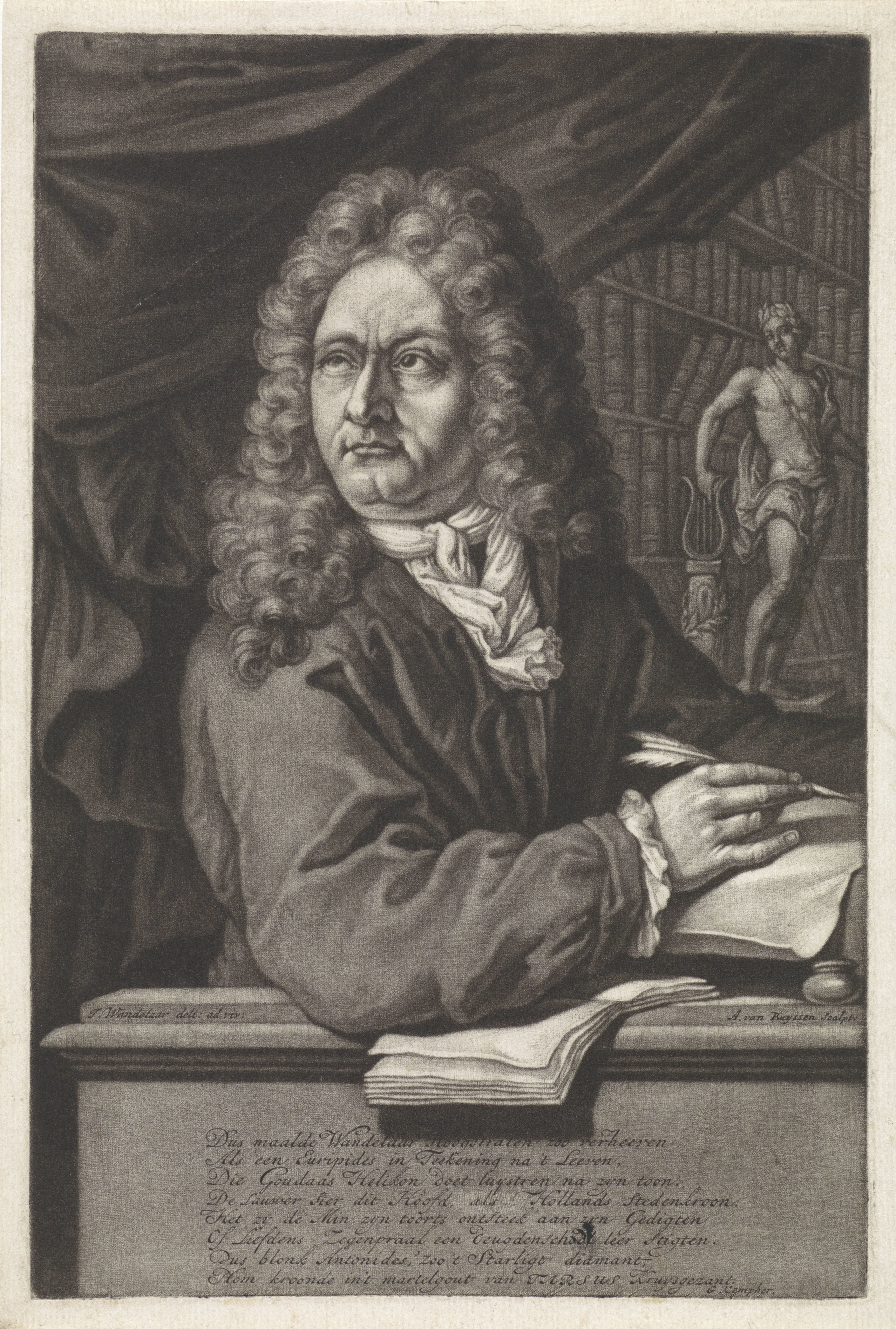 Portret van Jan van Hoogstraten