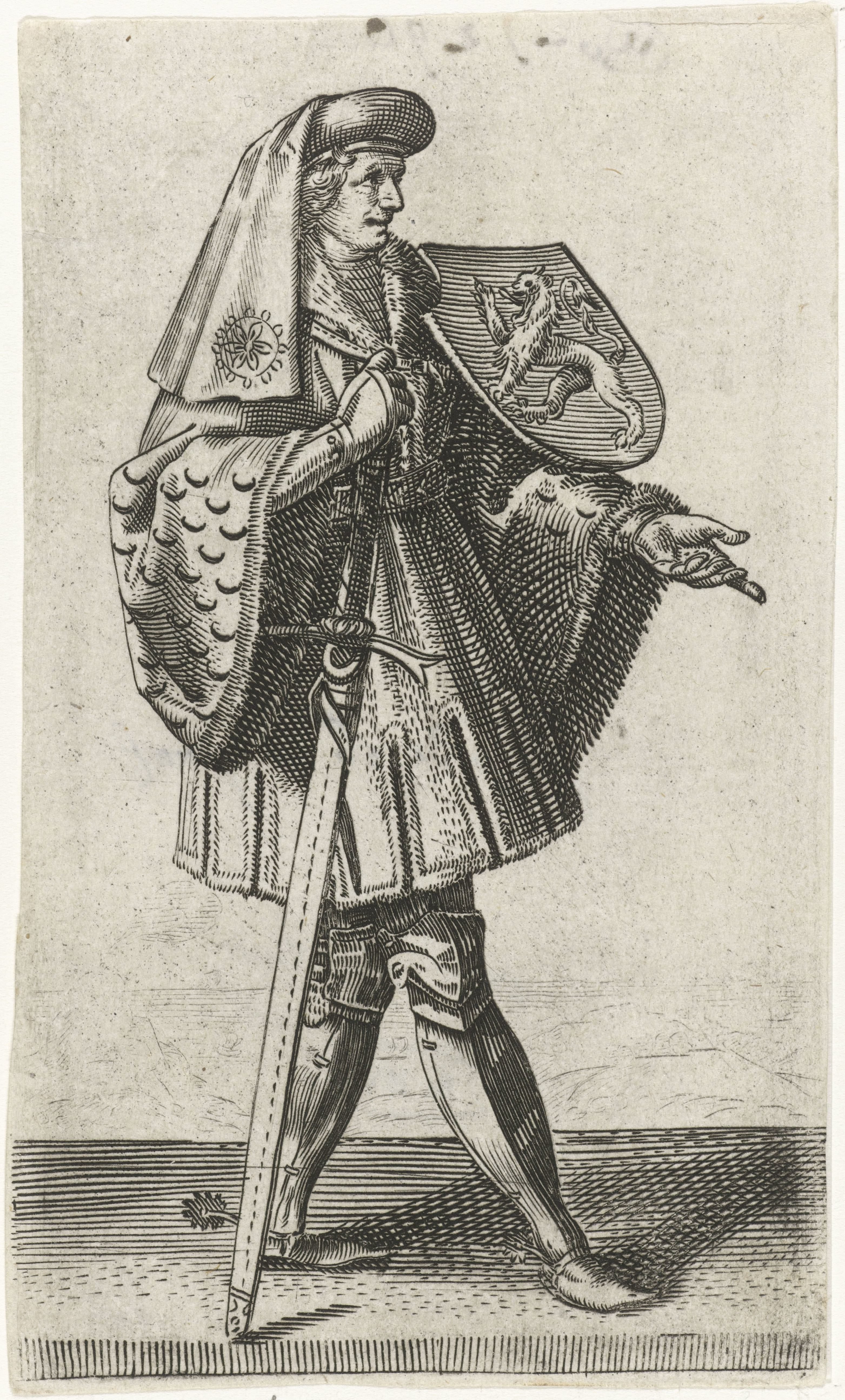 Portret van Jan I, graaf van Holland