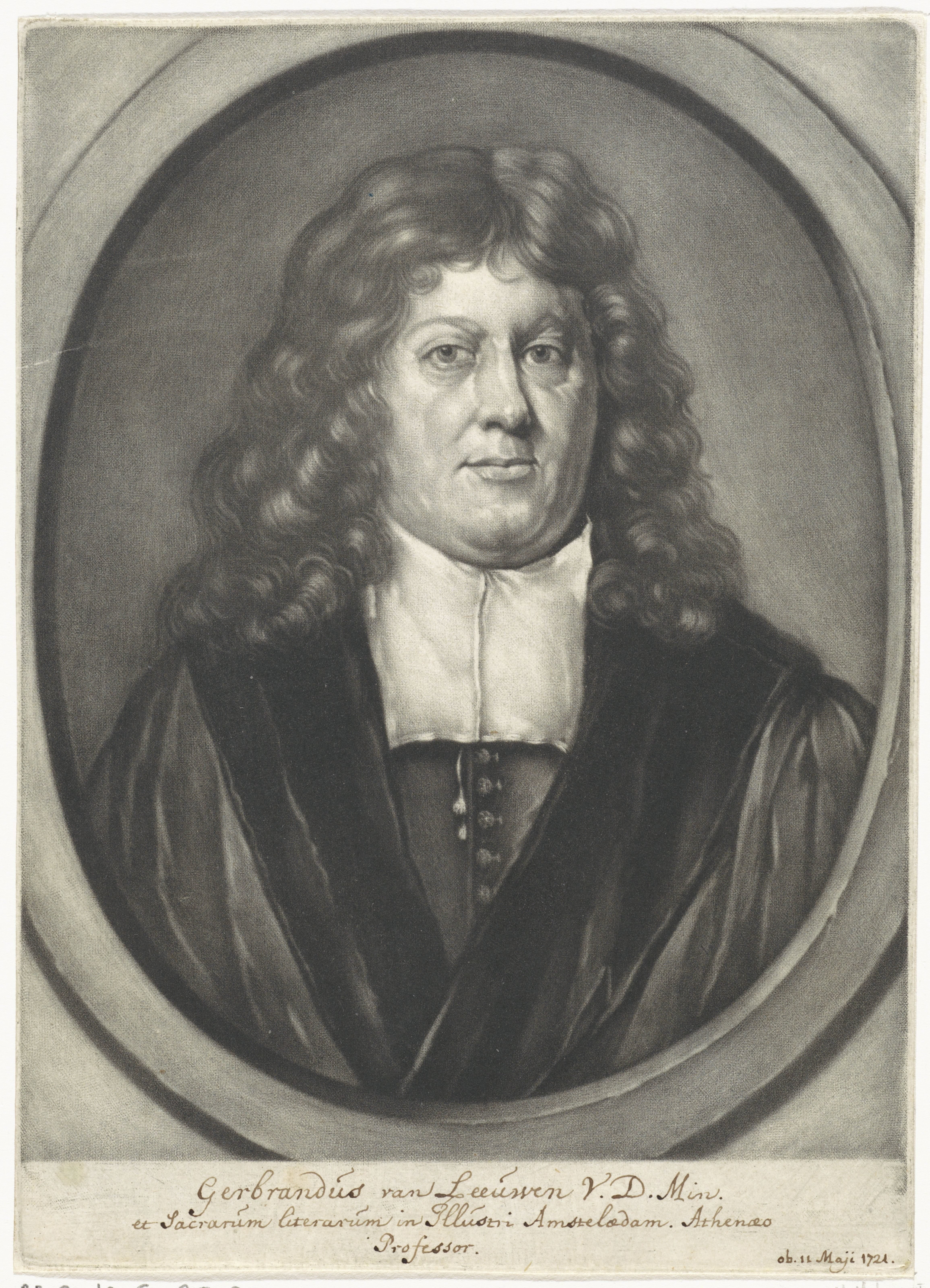 Portret van Gerbrand van Leeuwen