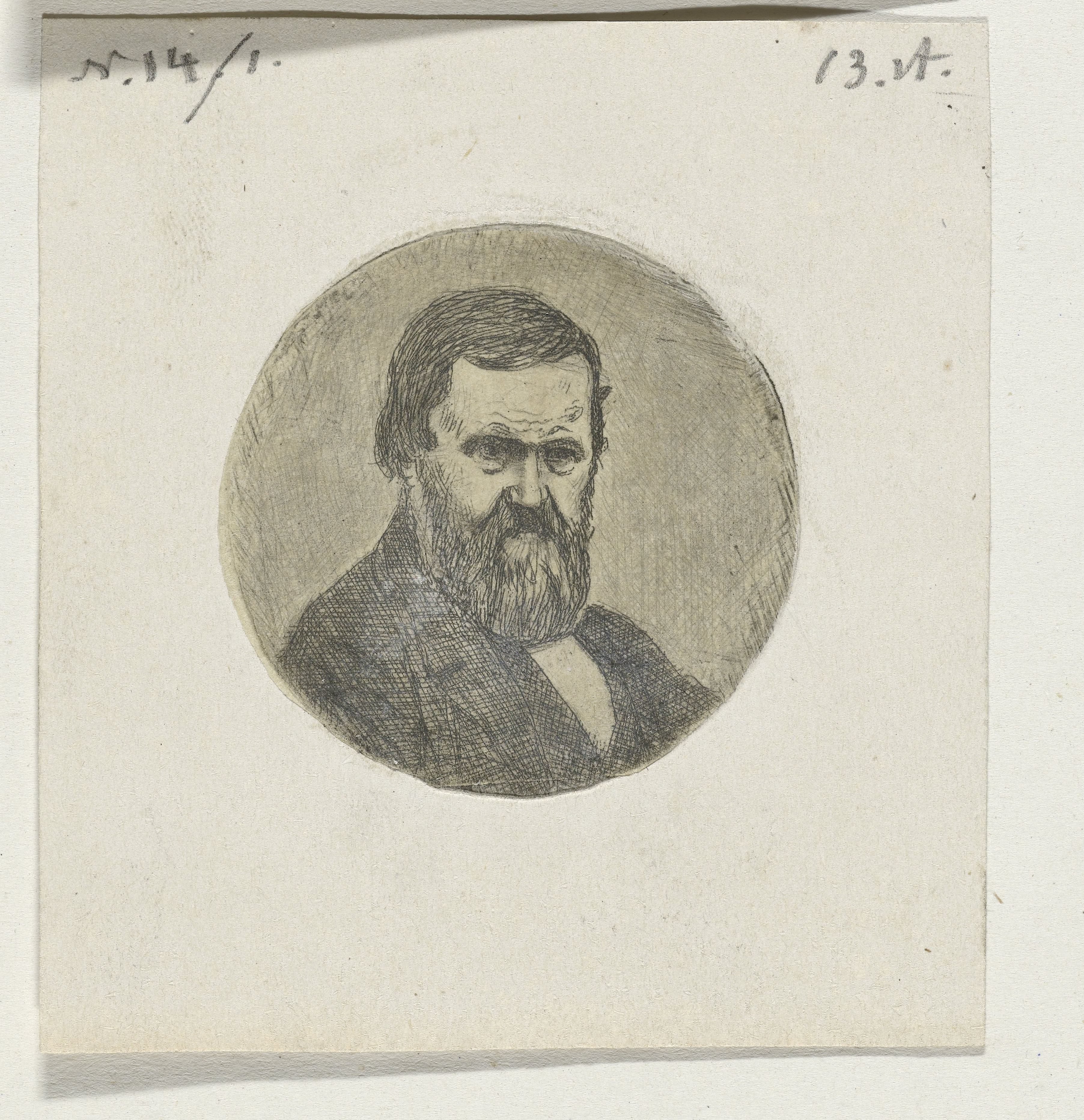 Portret van Cornelis Ouboter van der Grient
