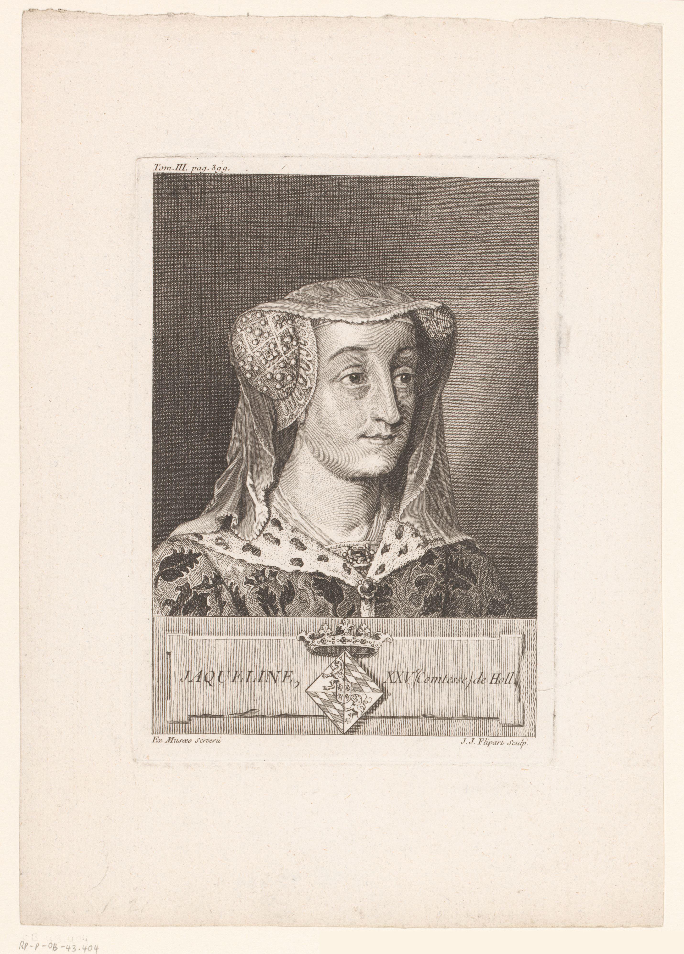 Portret van Jacoba van Beieren