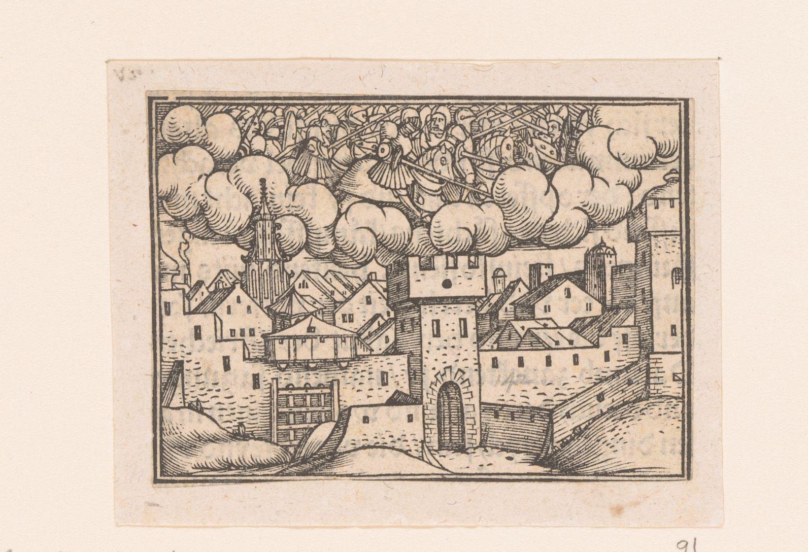 Visioen van de ruiters boven Jerusalem