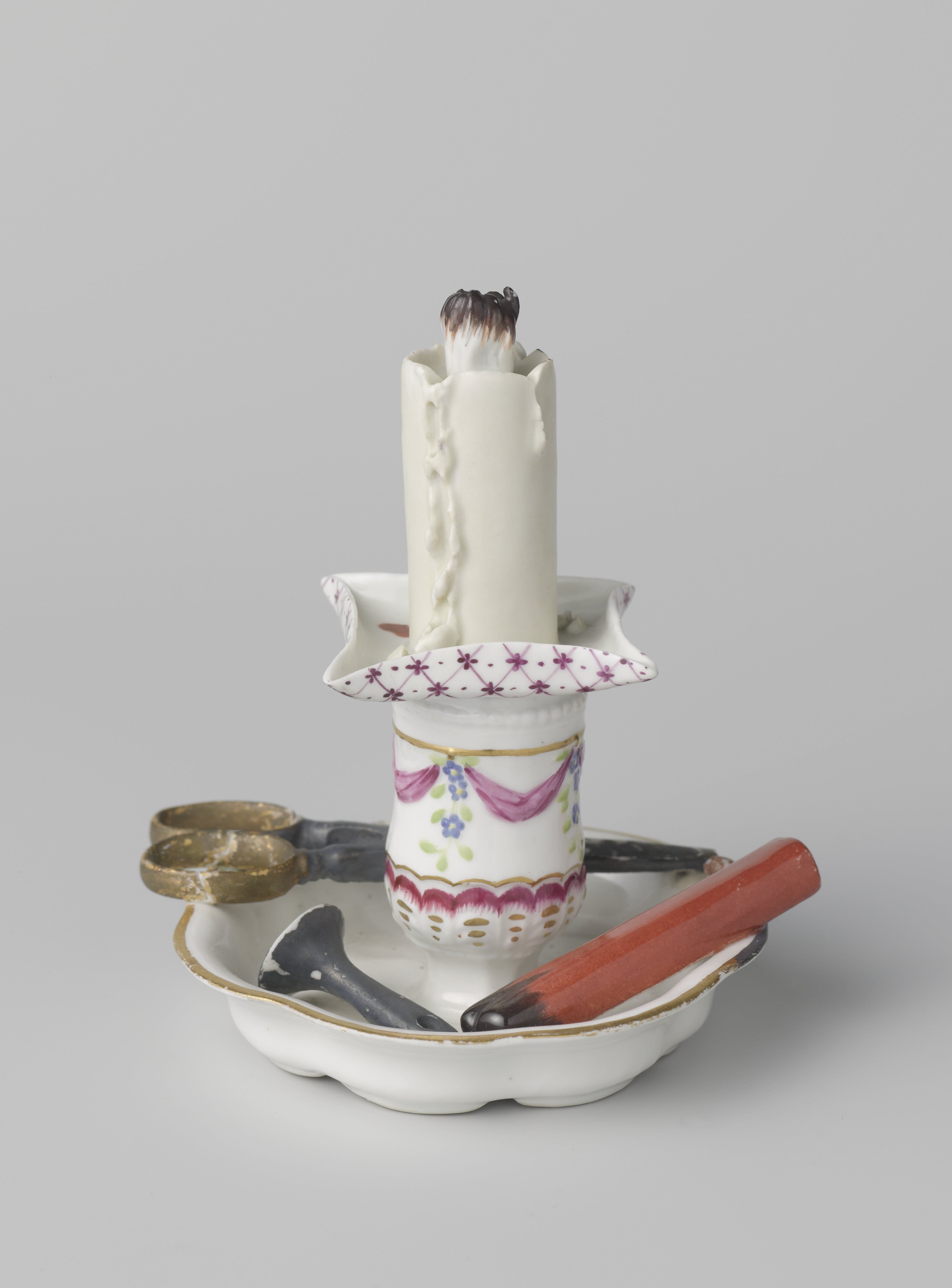 Faux chamber candlestick