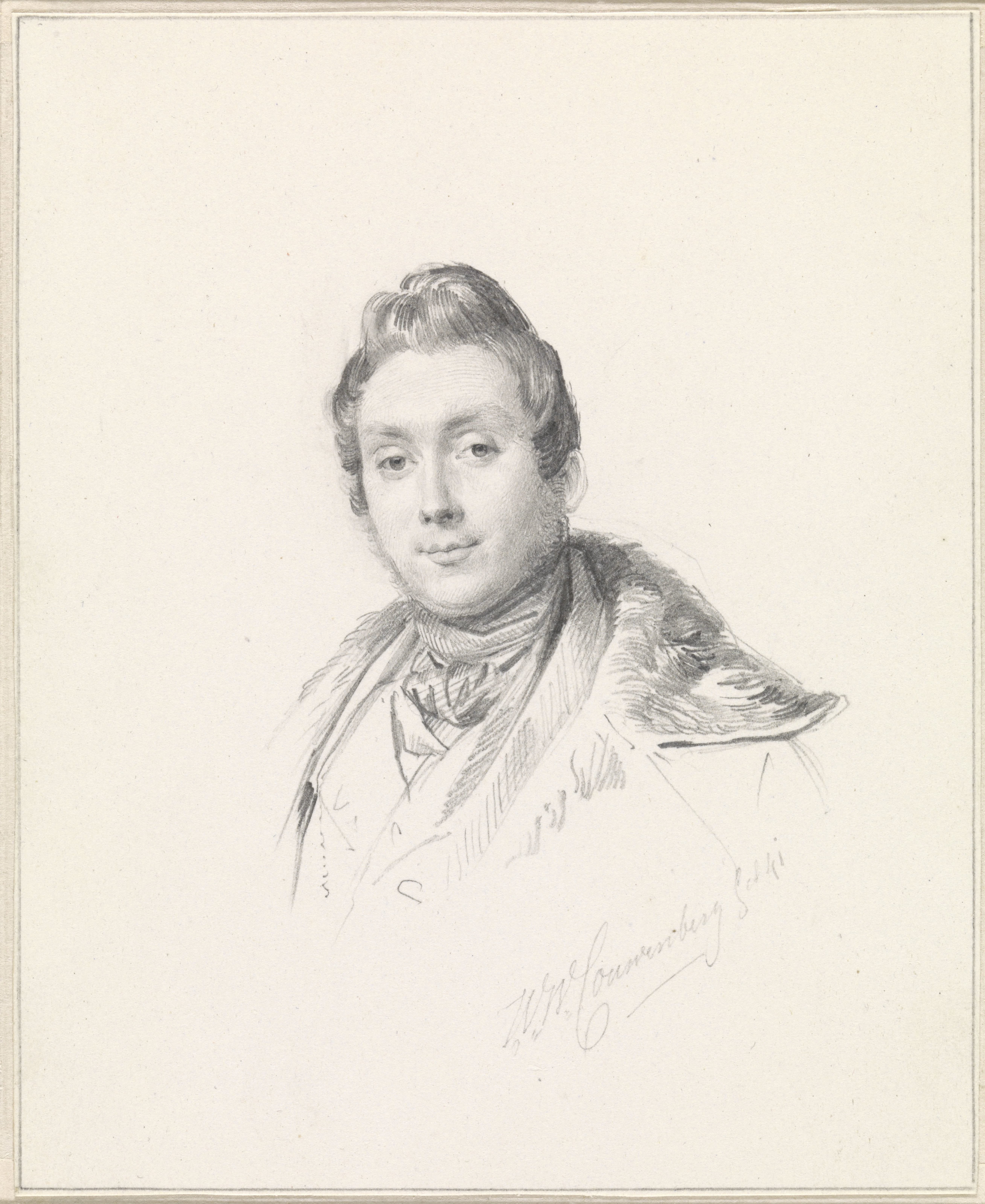 Portret van Charles van Beveren
