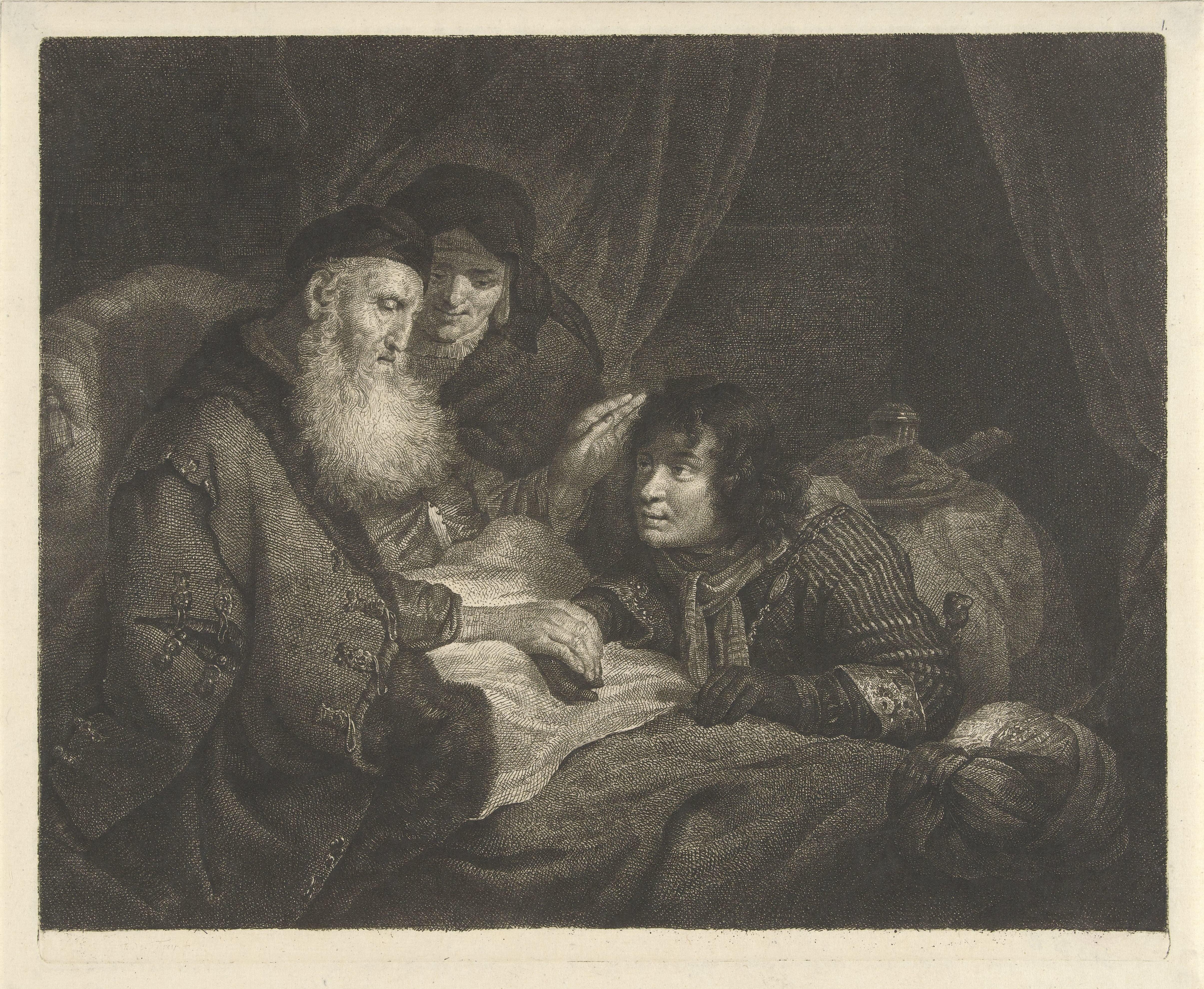 Isaak zegent Jakob